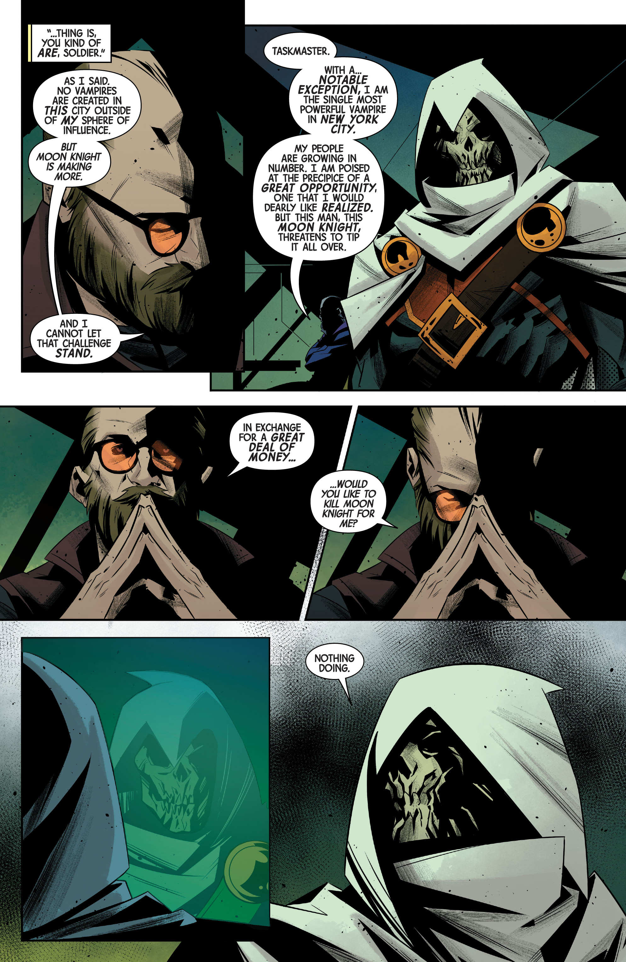 Read online Moon Knight (2021) comic -  Issue #13 - 16
