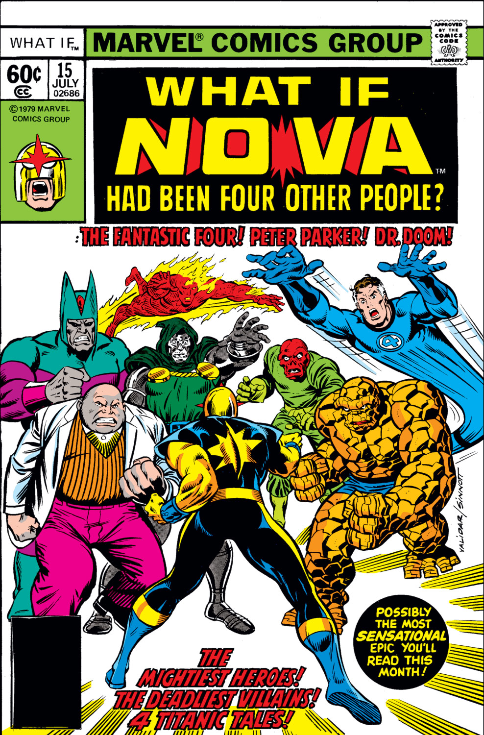 Read online What If? (1977) comic -  Issue #15 - Nova had been four other people - 1