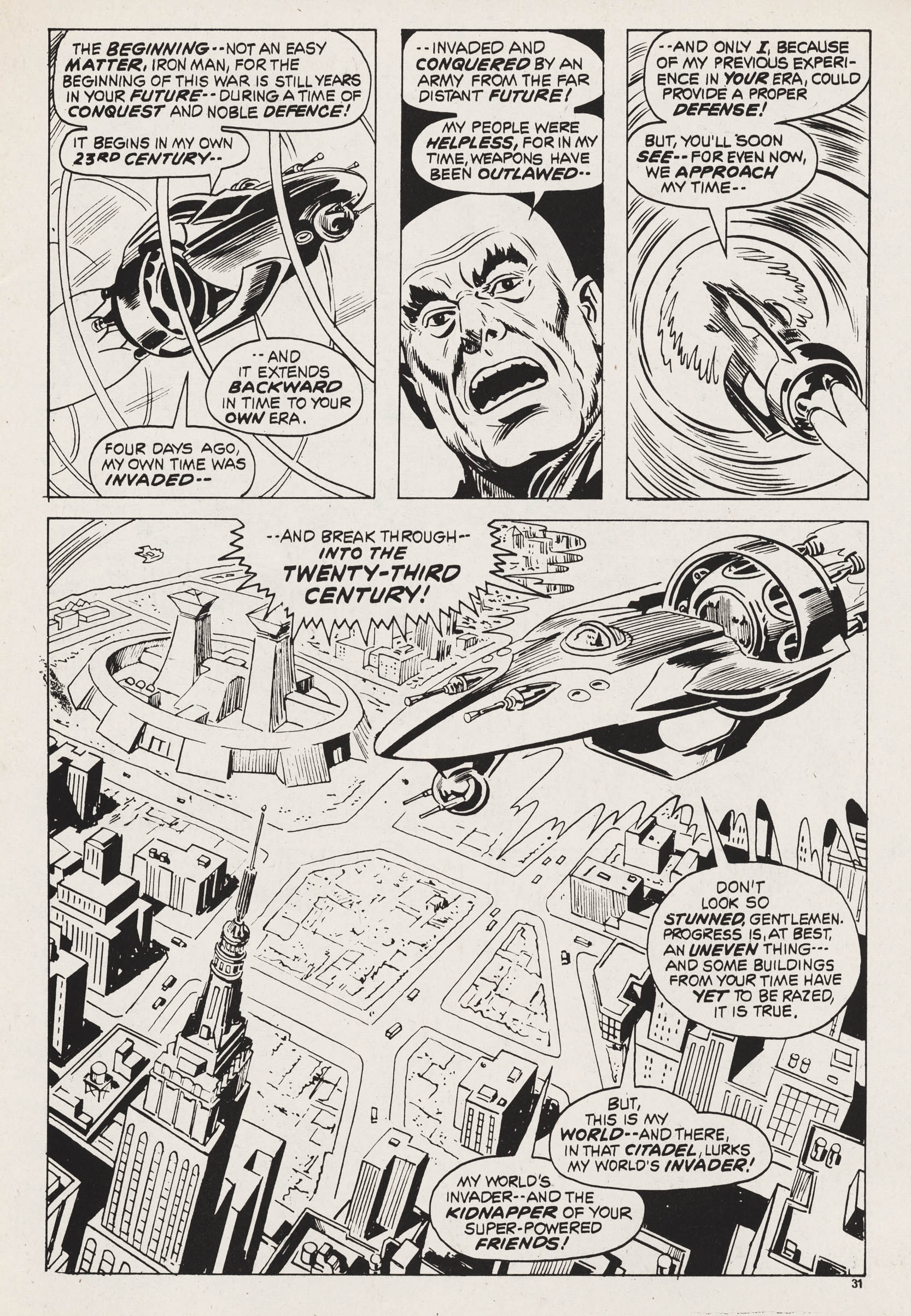Read online Captain Britain (1976) comic -  Issue #25 - 31