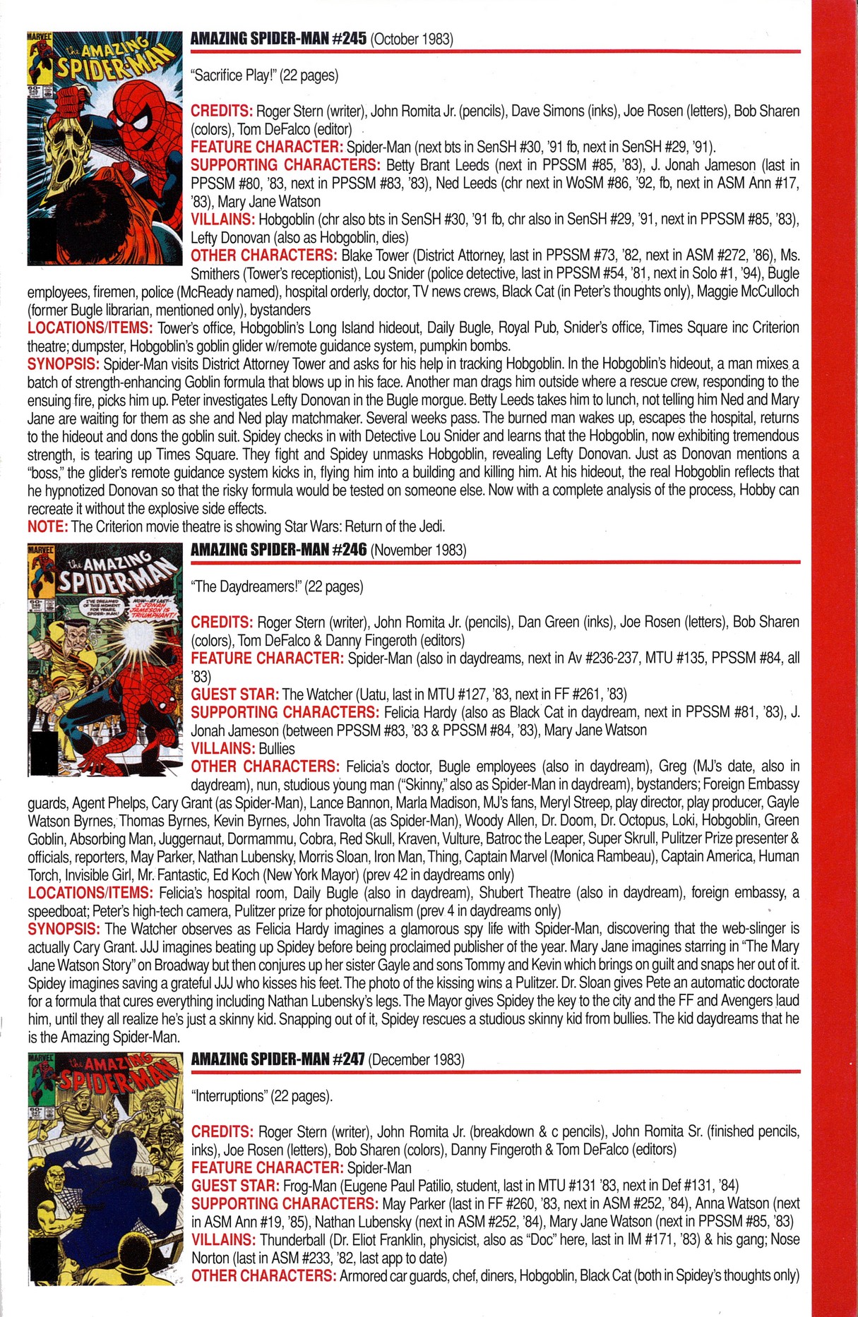 Read online Official Index to the Marvel Universe comic -  Issue #6 - 3