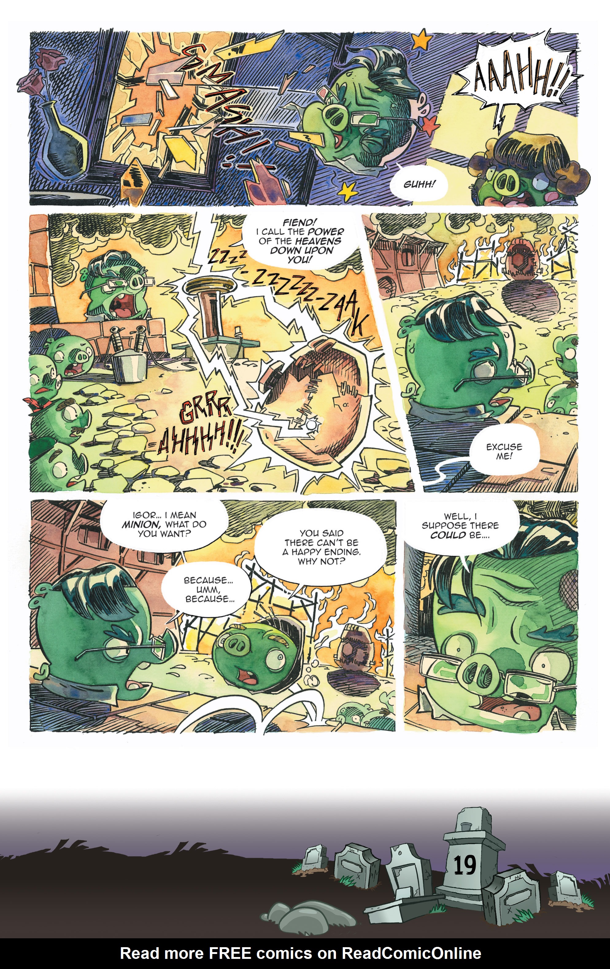 Read online Angry Birds Comics (2016) comic -  Issue #10 - 21