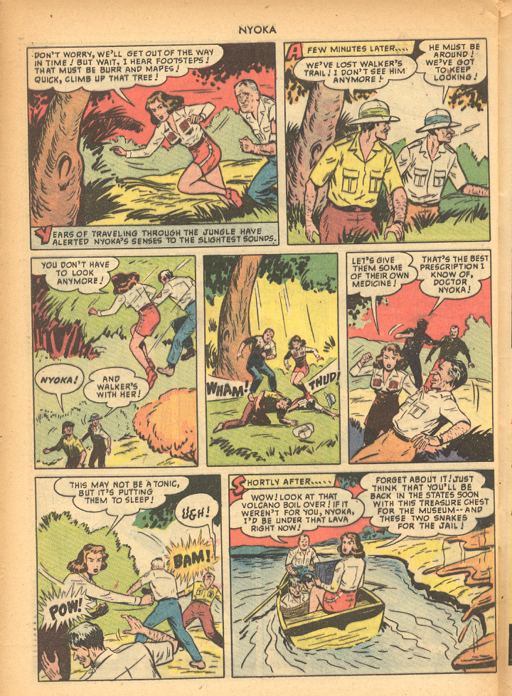 Read online Nyoka the Jungle Girl (1945) comic -  Issue #38 - 48