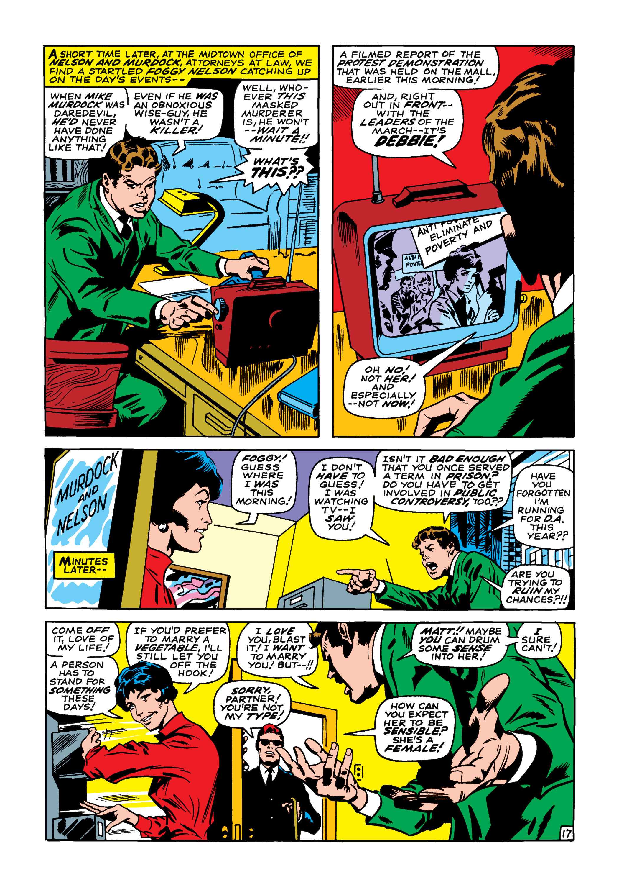 Read online Marvel Masterworks: Daredevil comic -  Issue # TPB 5 (Part 1) - 65