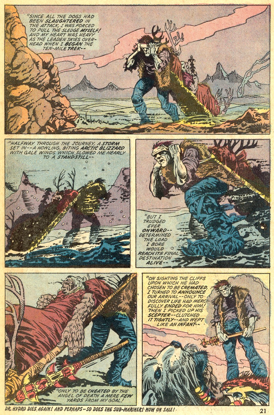 Read online Frankenstein (1973) comic -  Issue #4 - 16