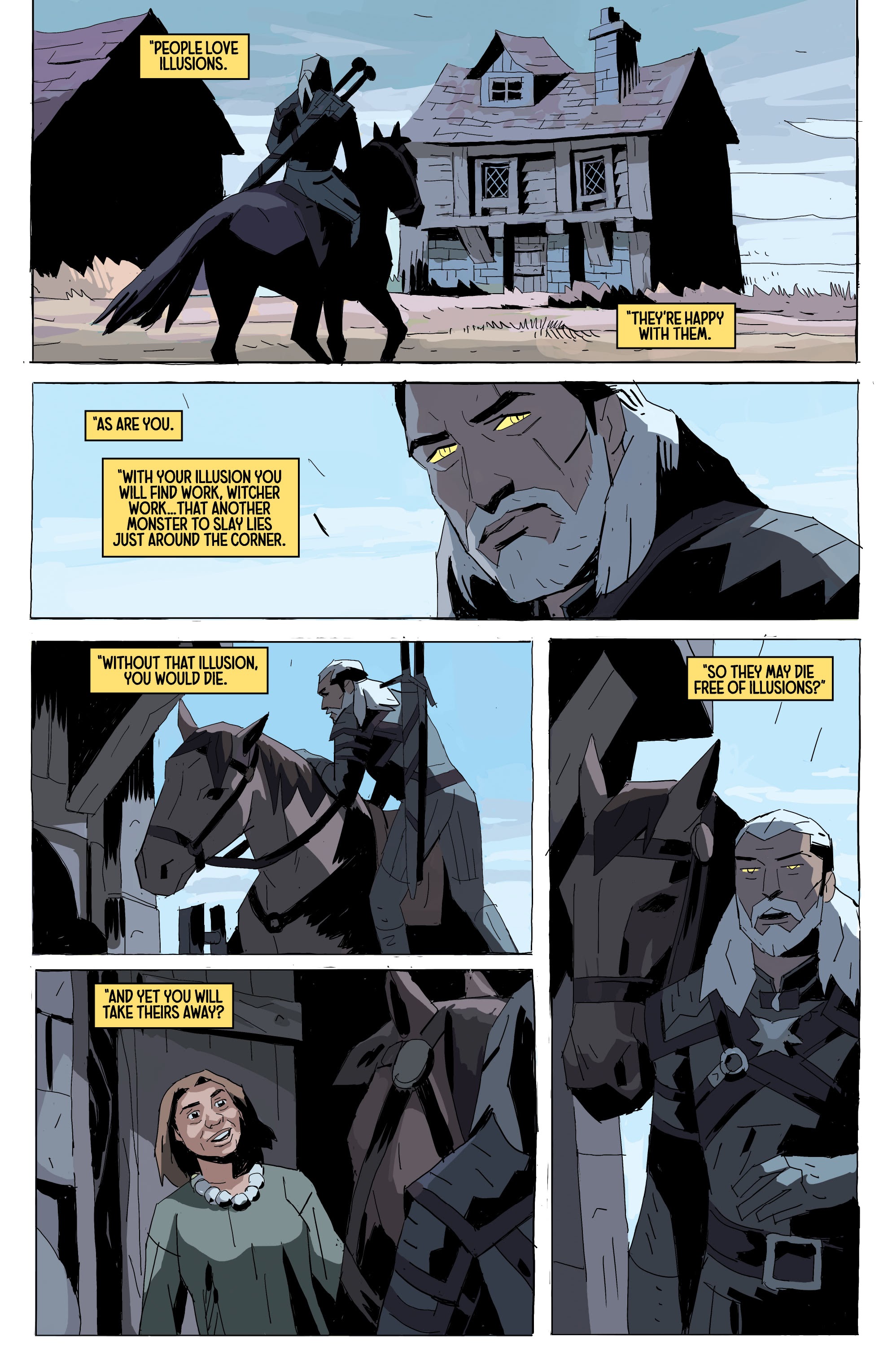 Read online The Witcher: Fading Memories comic -  Issue #4 - 10