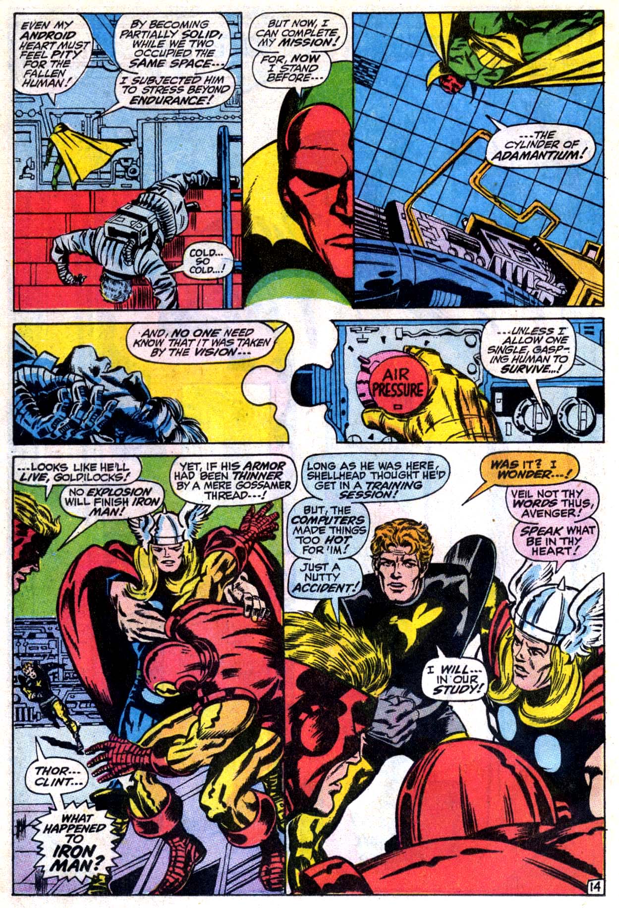 Read online The Avengers (1963) comic -  Issue #66 - 15