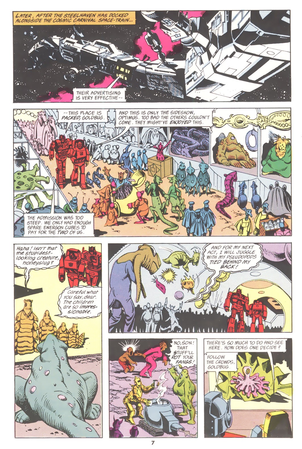 Read online The Transformers (UK) comic -  Issue #178 - 7