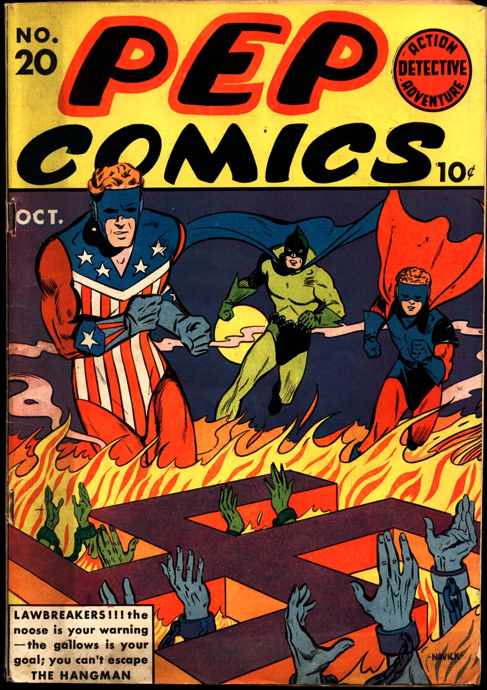 Read online Pep Comics comic -  Issue #20 - 1