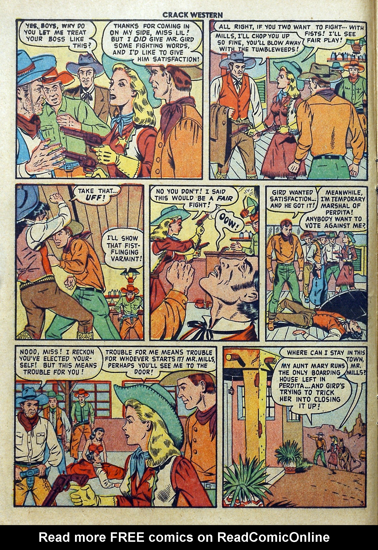 Read online Crack Western comic -  Issue #64 - 14