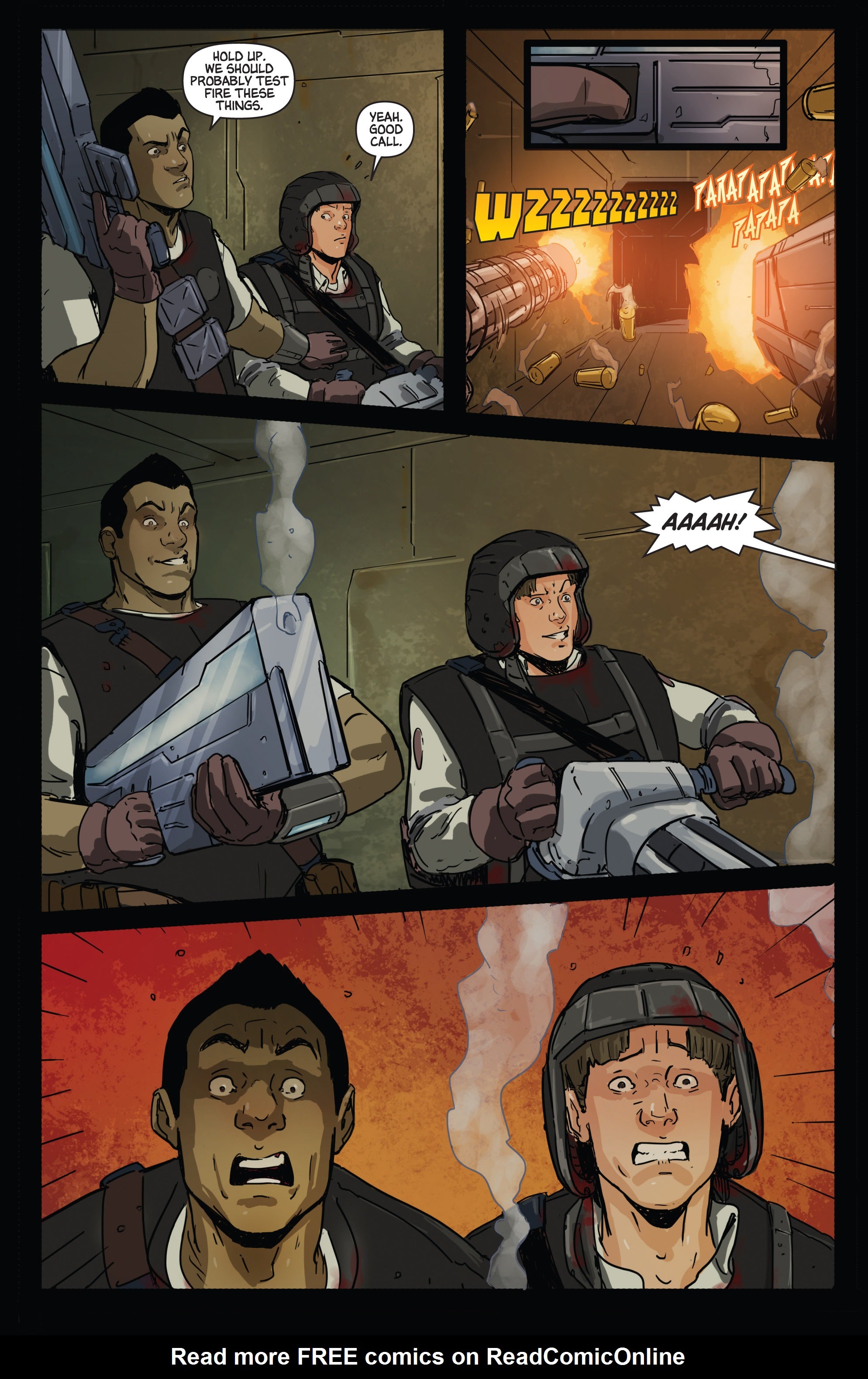 Read online Aliens vs. Parker comic -  Issue #2 - 23