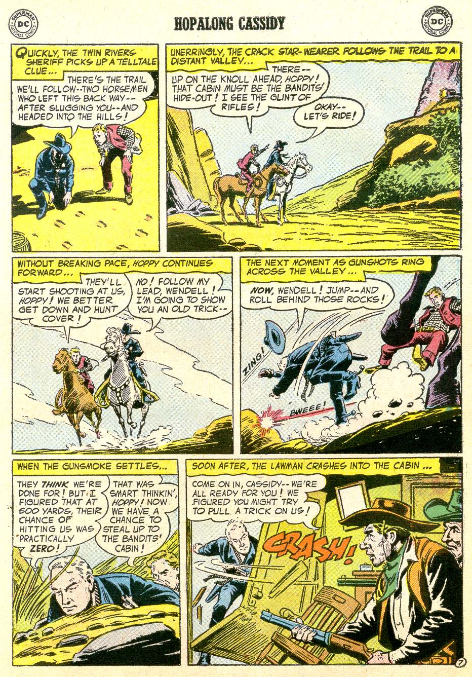 Read online Hopalong Cassidy comic -  Issue #108 - 9