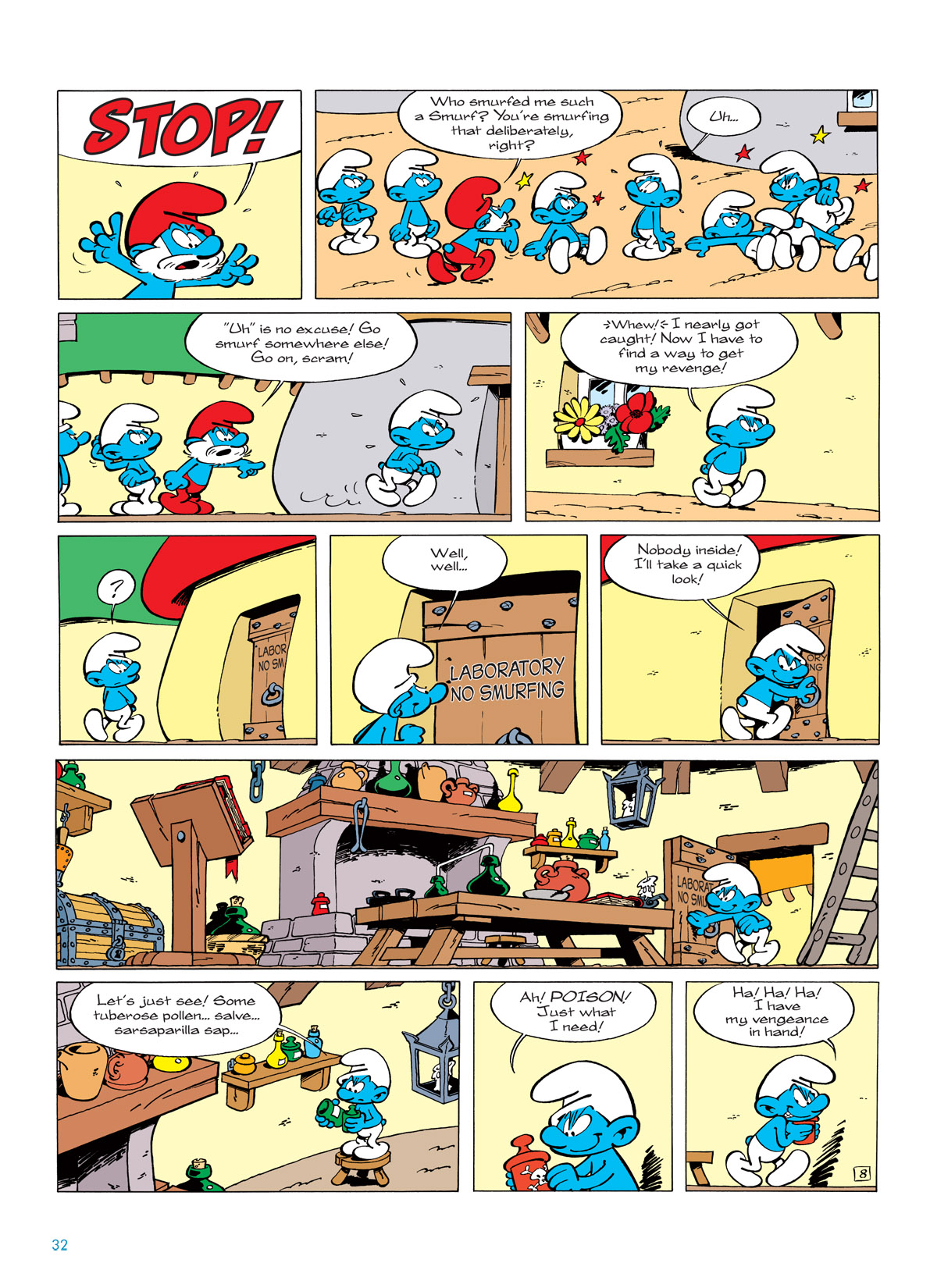 Read online The Smurfs comic -  Issue #5 - 32