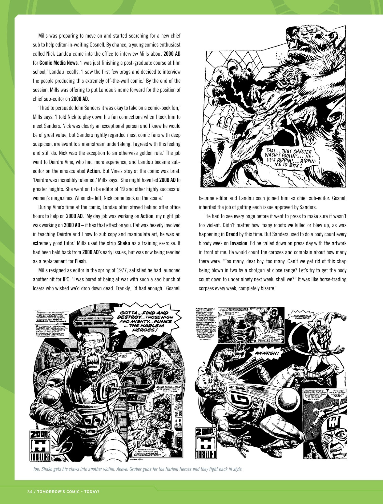 Read online Thrill-Power Overload: Forty Years of 2000 AD: Revised, Updated and Expanded! comic -  Issue # TPB (Part 1) - 35