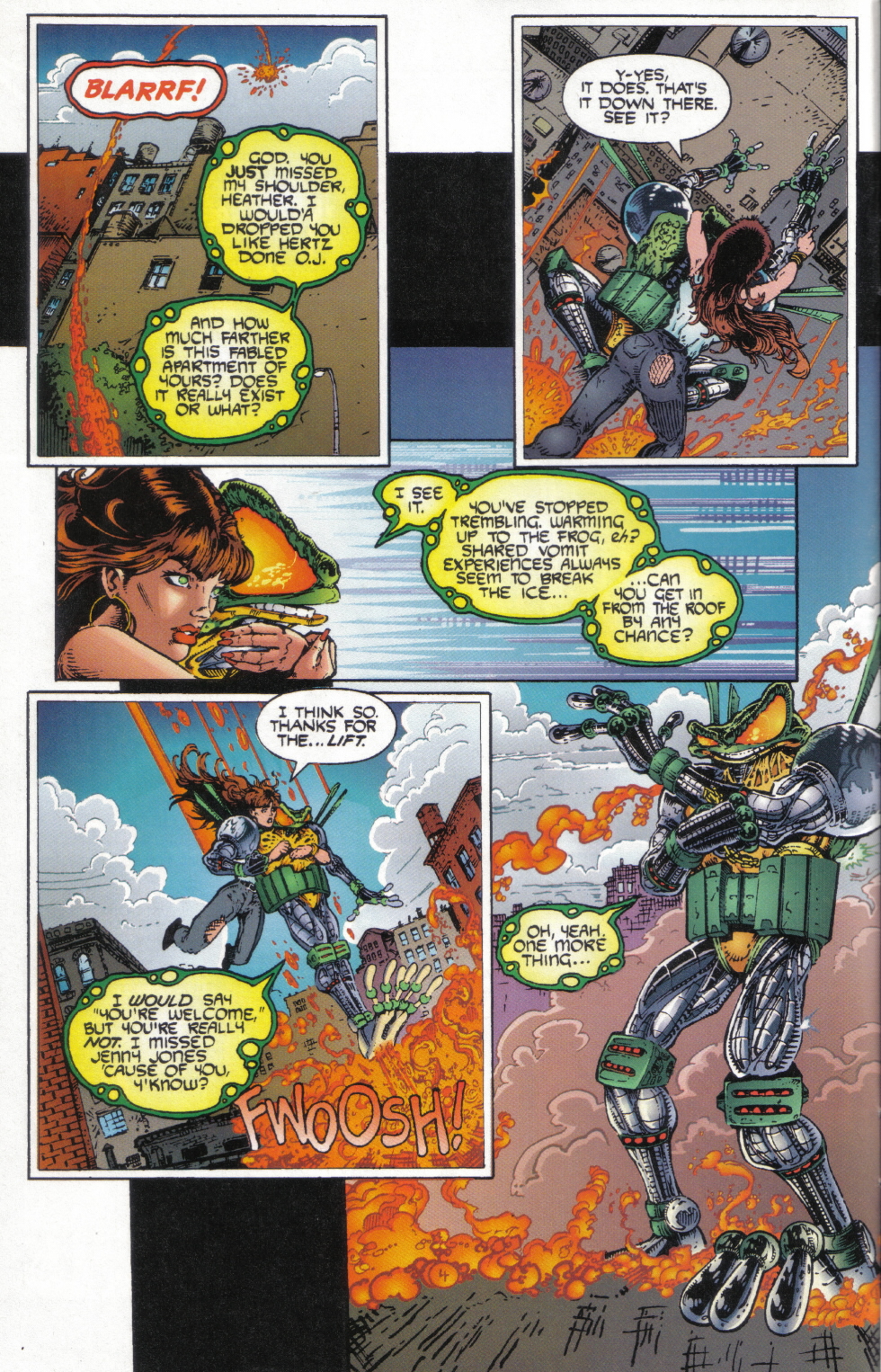Read online Cyberfrog comic -  Issue #4 - 6