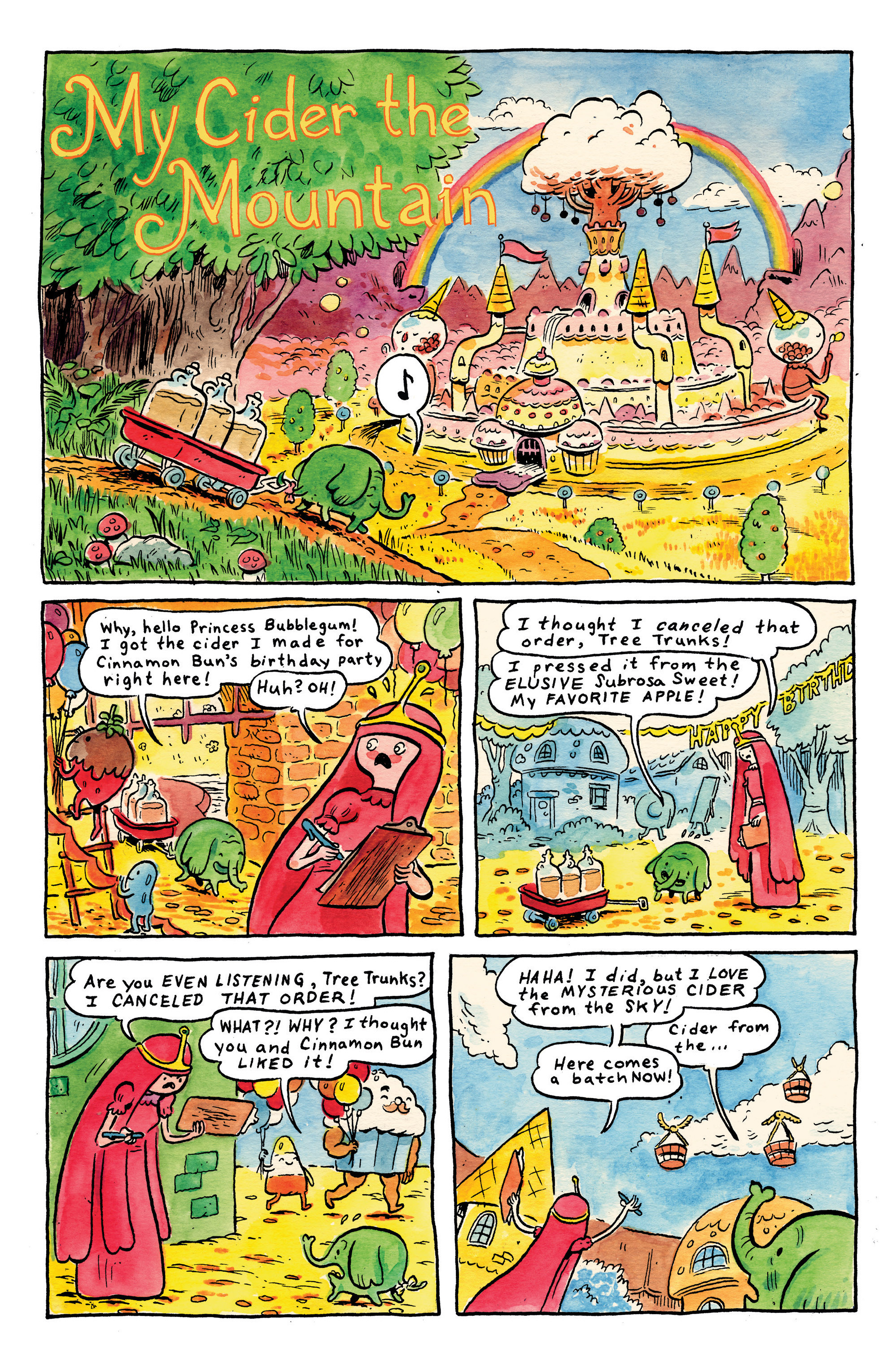 Read online Adventure Time Sugary Shorts comic -  Issue # TPB 1 - 9