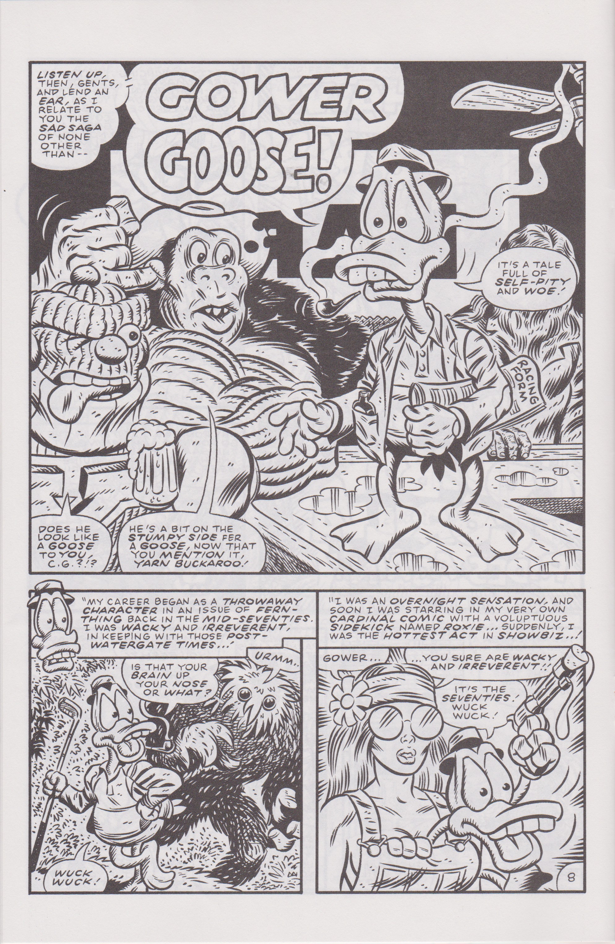 Read online Don Simpson's Bizarre Heroes comic -  Issue #9 - 10