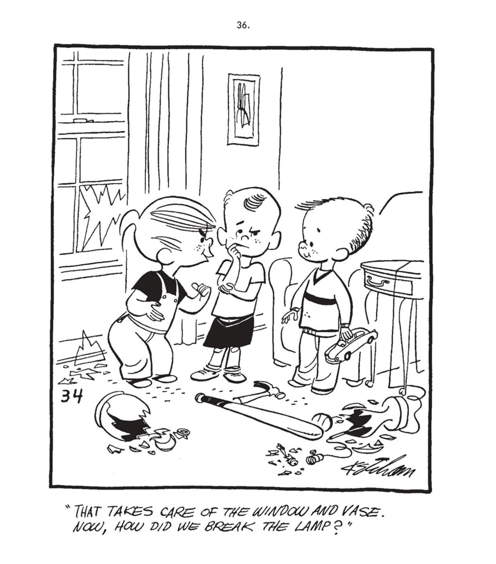 Read online Hank Ketcham's Complete Dennis the Menace comic -  Issue # TPB 1 (Part 1) - 61