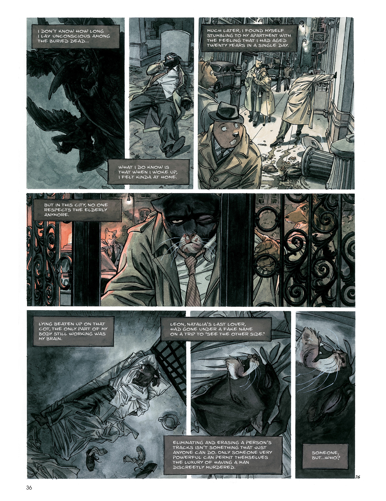 Read online Blacksad: The Collected Stories comic -  Issue # TPB (Part 1) - 38