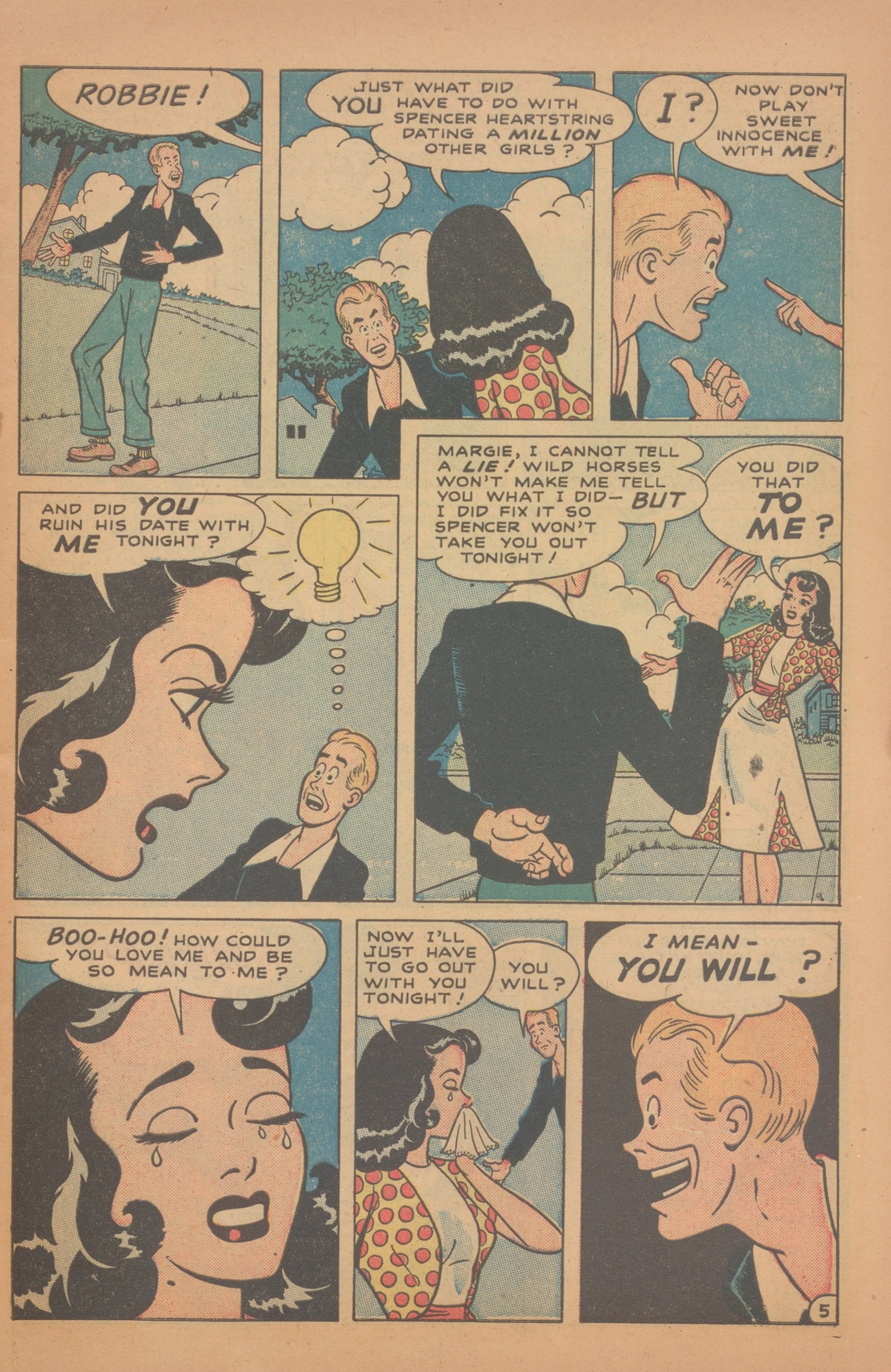 Read online Margie Comics comic -  Issue #46 - 7