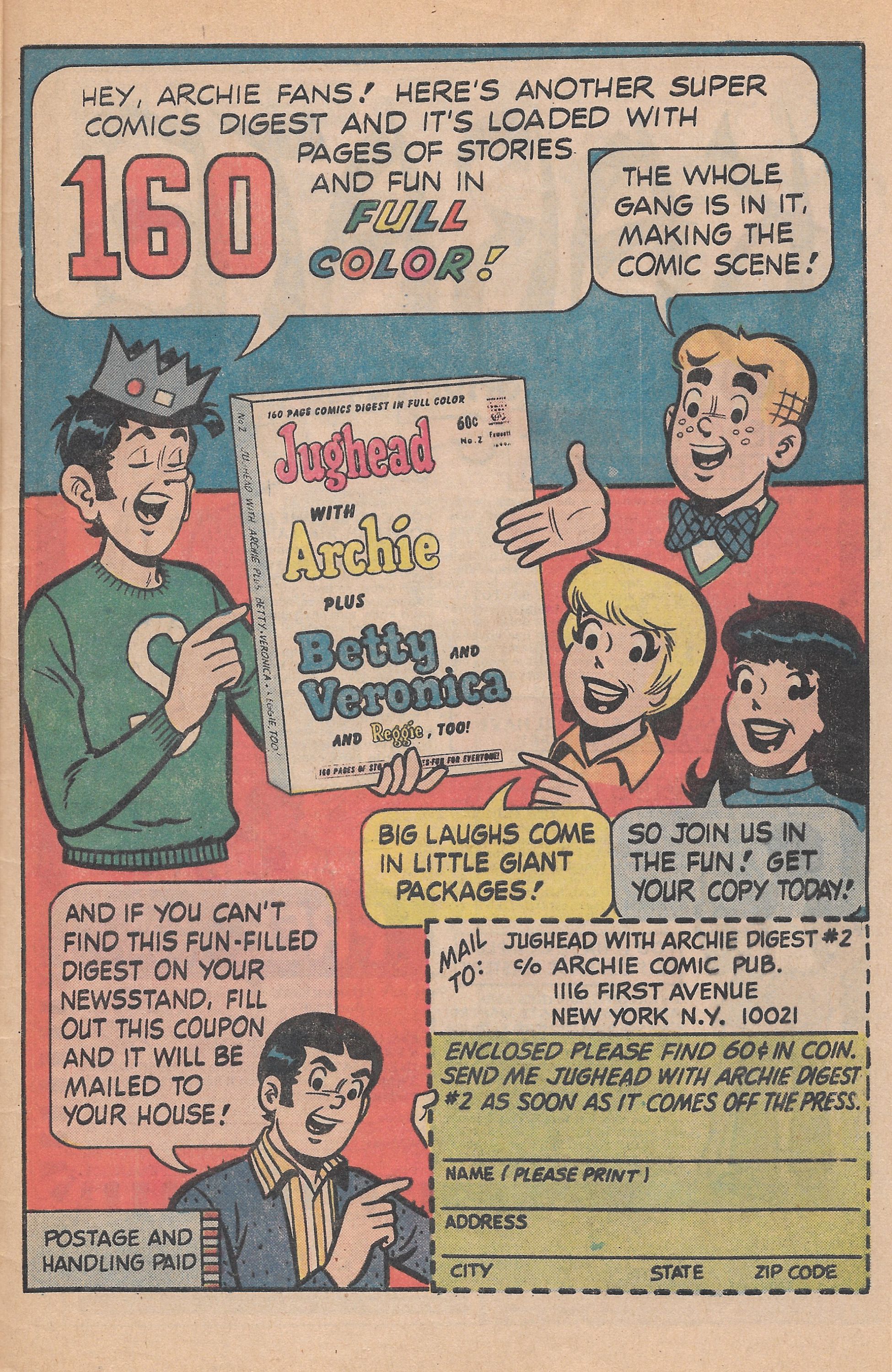 Read online Reggie and Me (1966) comic -  Issue #70 - 33