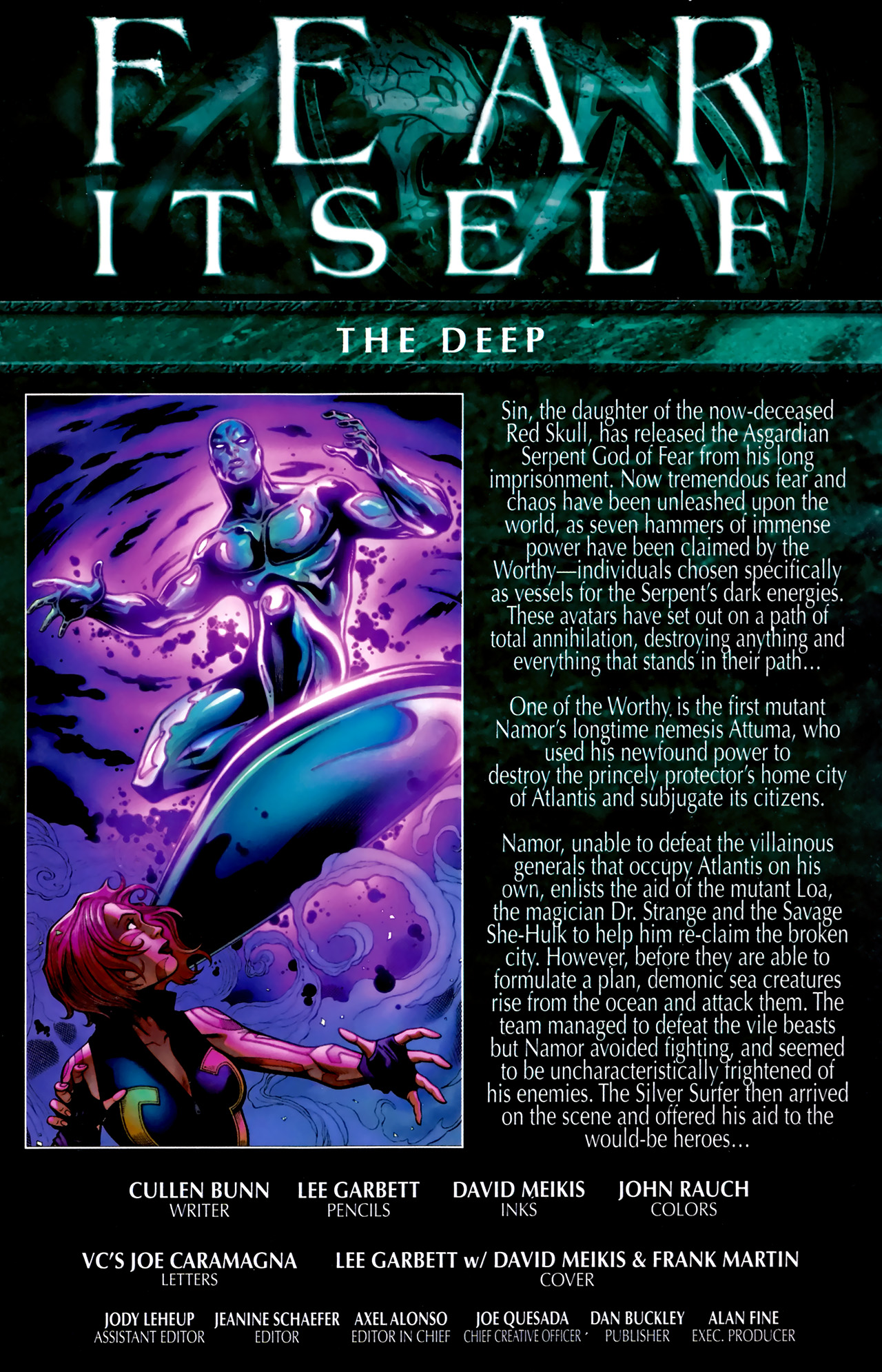 Read online Fear Itself: The Deep comic -  Issue #2 - 2