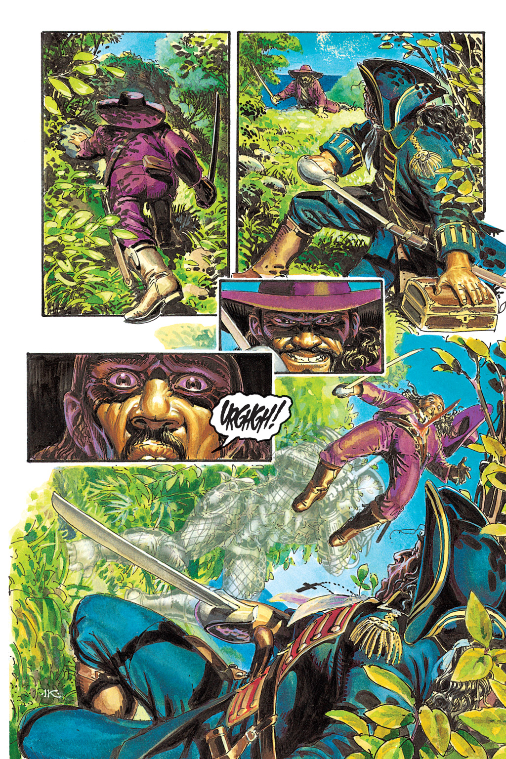 Read online Predator: Hell Come a Walkin'/1718 comic -  Issue # Full - 48