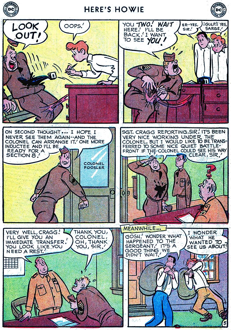 Read online Here's Howie Comics comic -  Issue #5 - 7