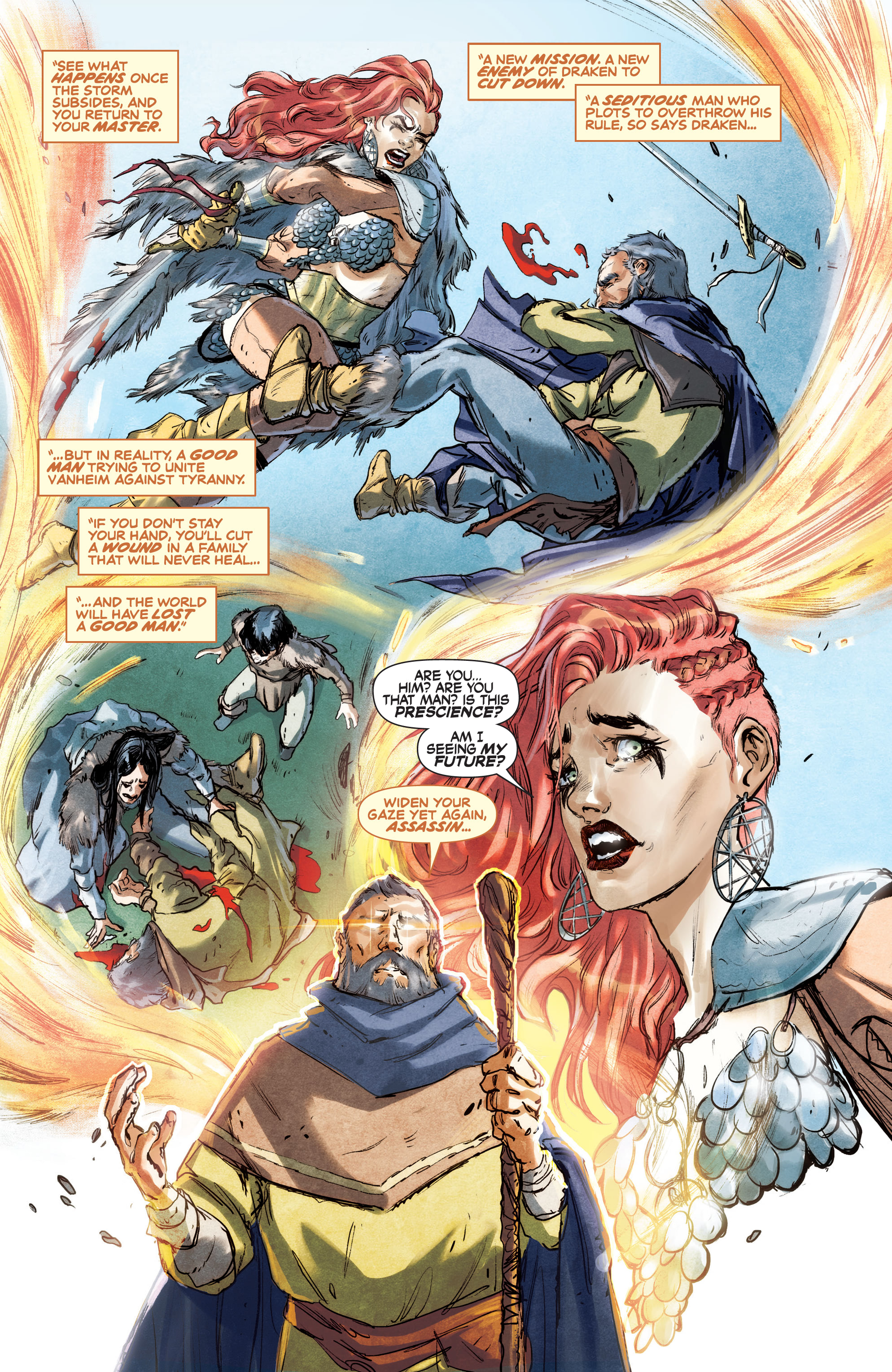 Read online Red Sonja (2019) comic -  Issue # _Holiday Special 2021 - 10