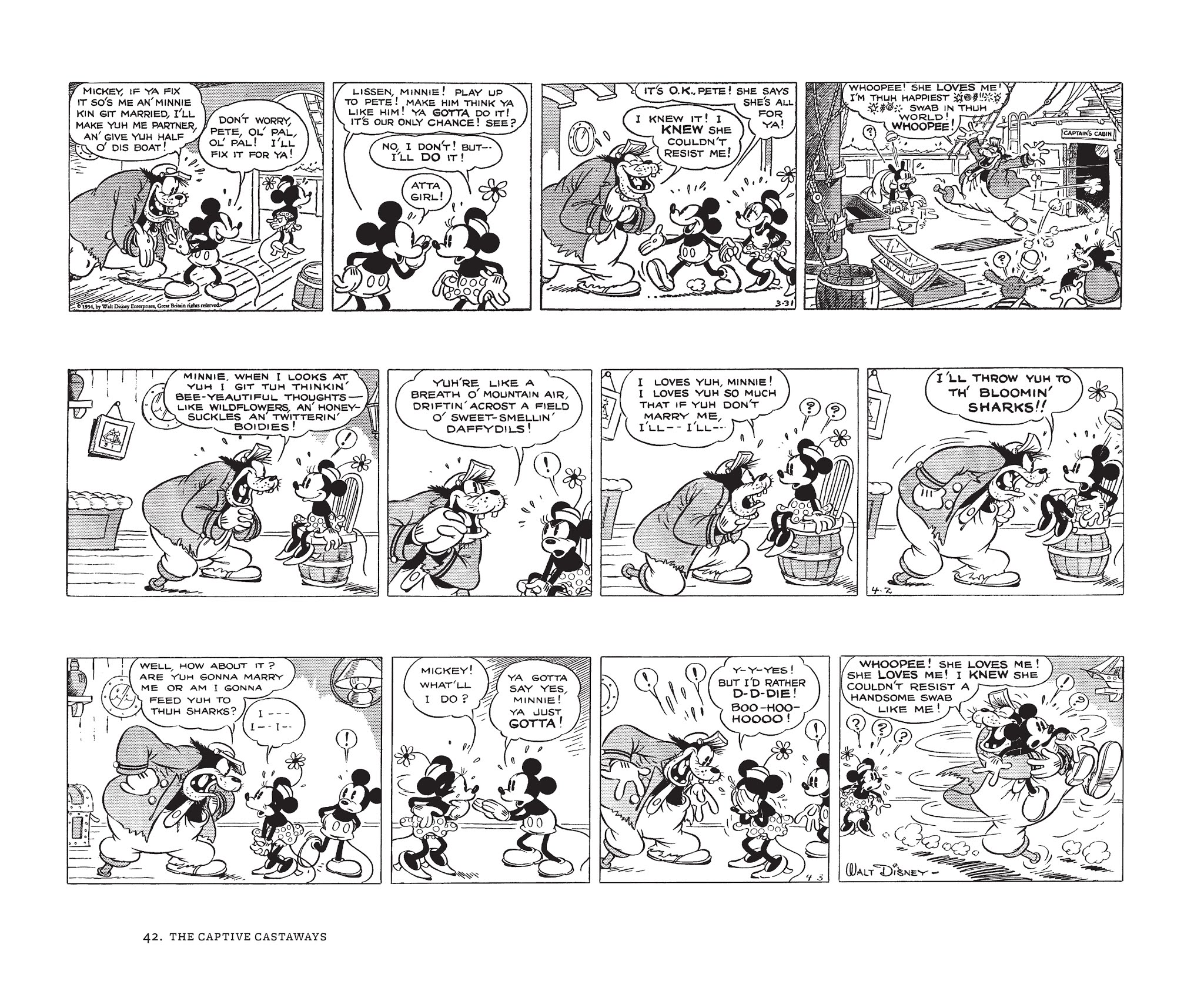 Read online Walt Disney's Mickey Mouse by Floyd Gottfredson comic -  Issue # TPB 3 (Part 1) - 42
