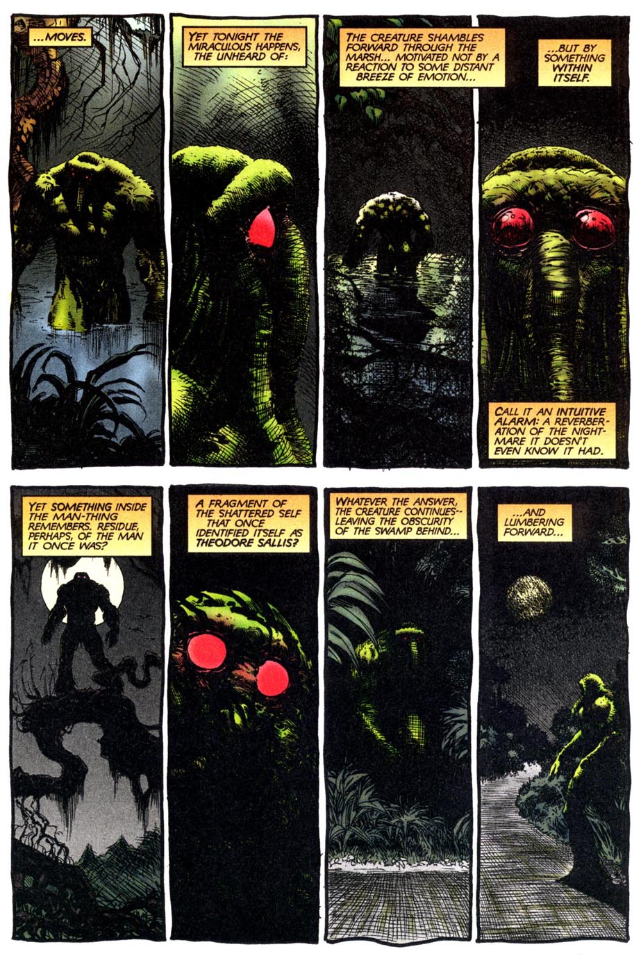 Read online Man-Thing (1997) comic -  Issue #1 - 5