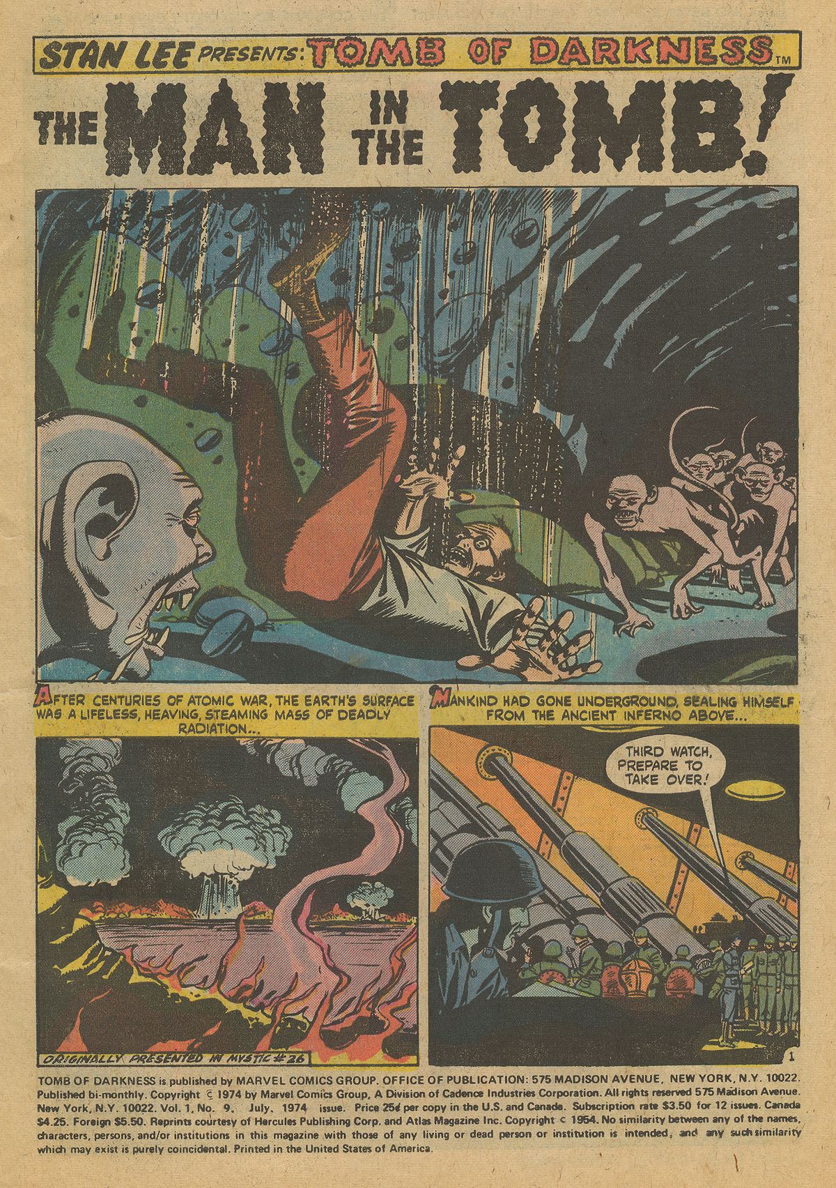 Read online Tomb of Darkness comic -  Issue #9 - 3
