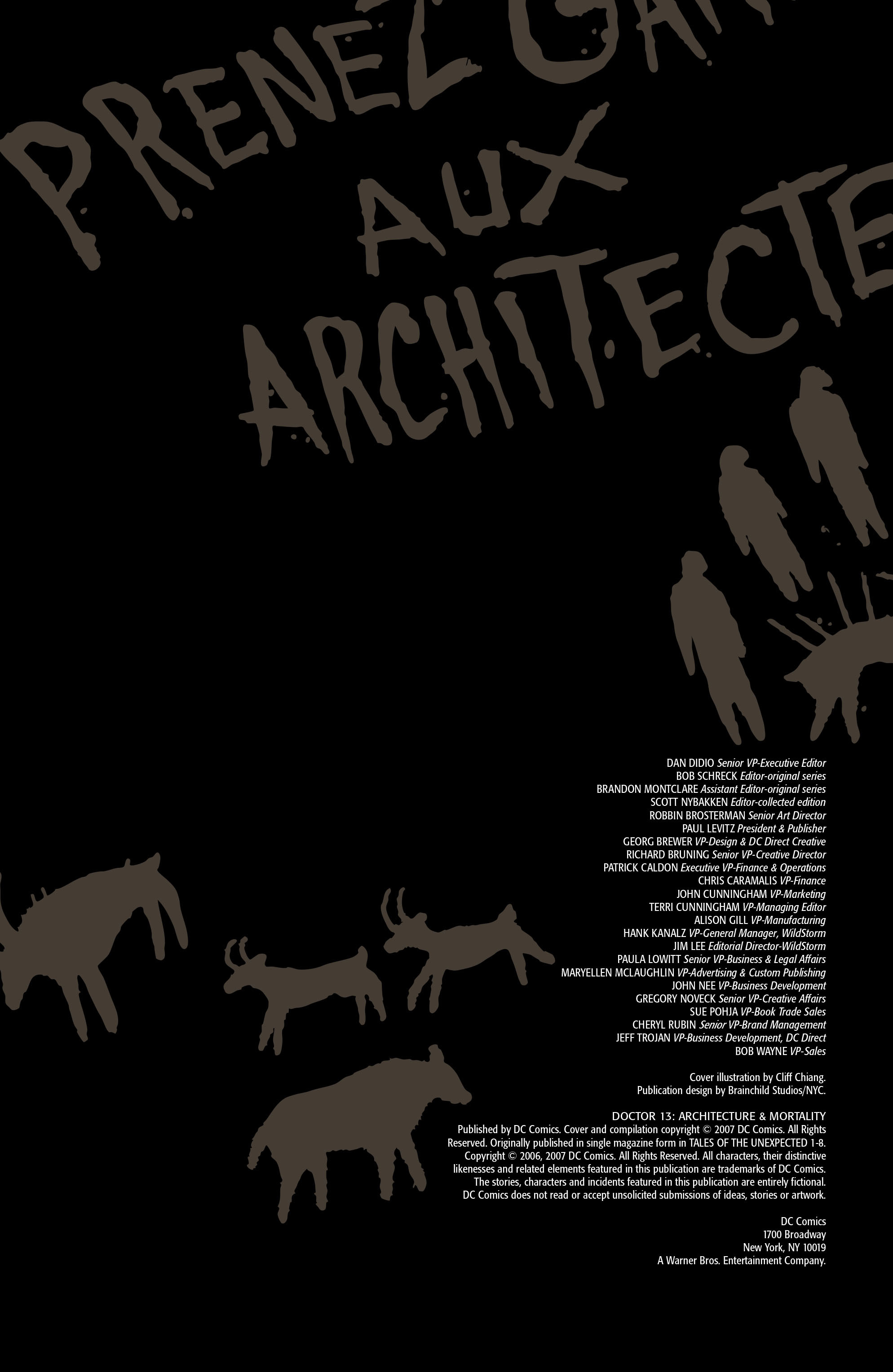 Read online Doctor 13: Architecture & Mortality comic -  Issue # Full - 5