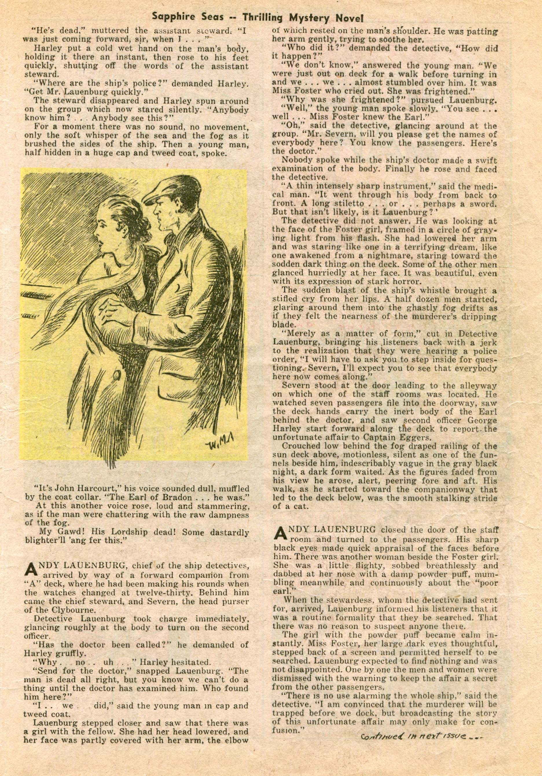 Read online Amazing Mystery Funnies comic -  Issue #1 - 32