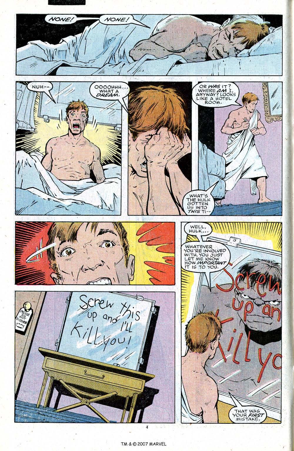 Read online The Incredible Hulk (1968) comic -  Issue #354 - 6
