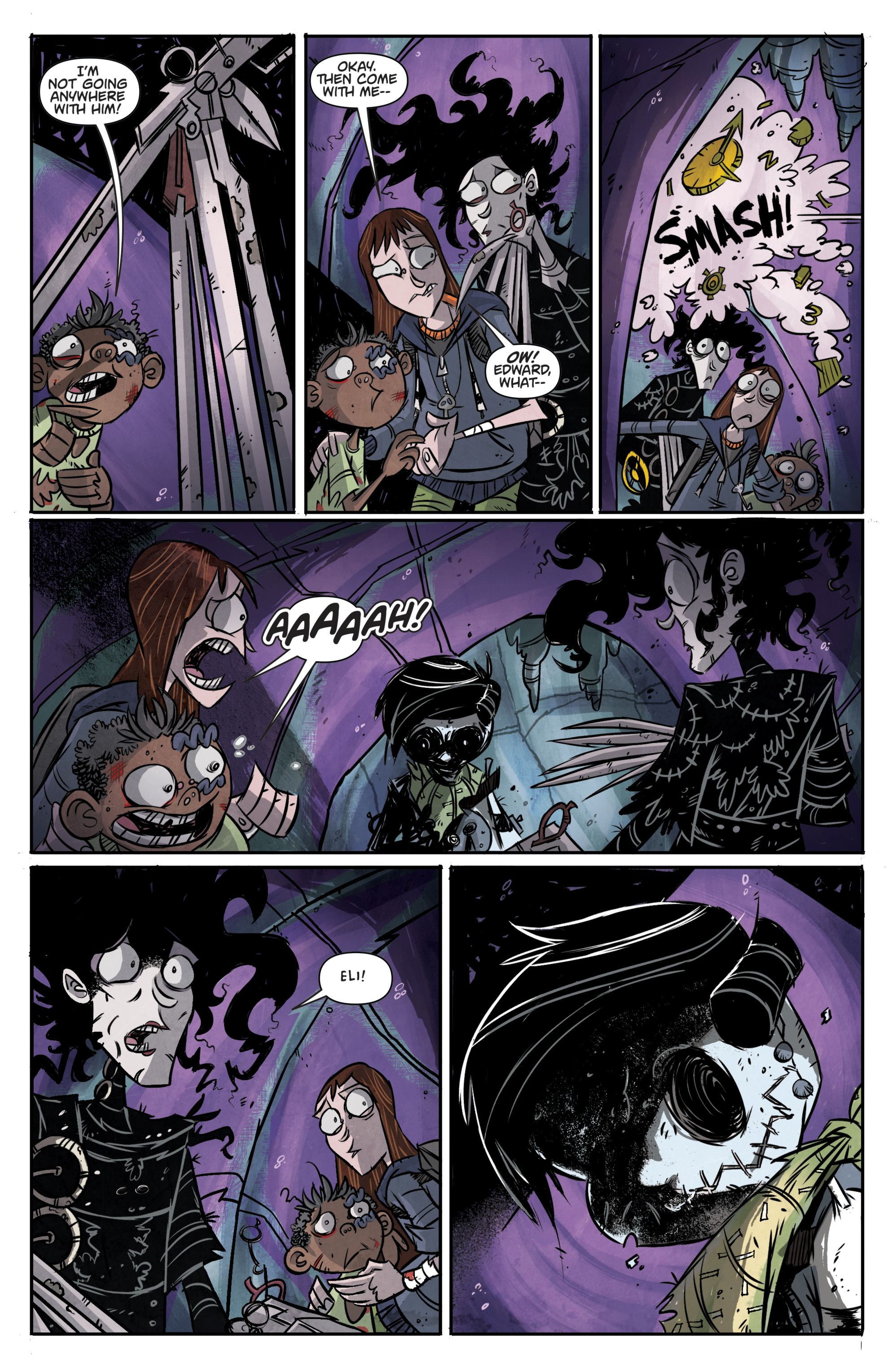 Read online Edward Scissorhands comic -  Issue #5 - 12