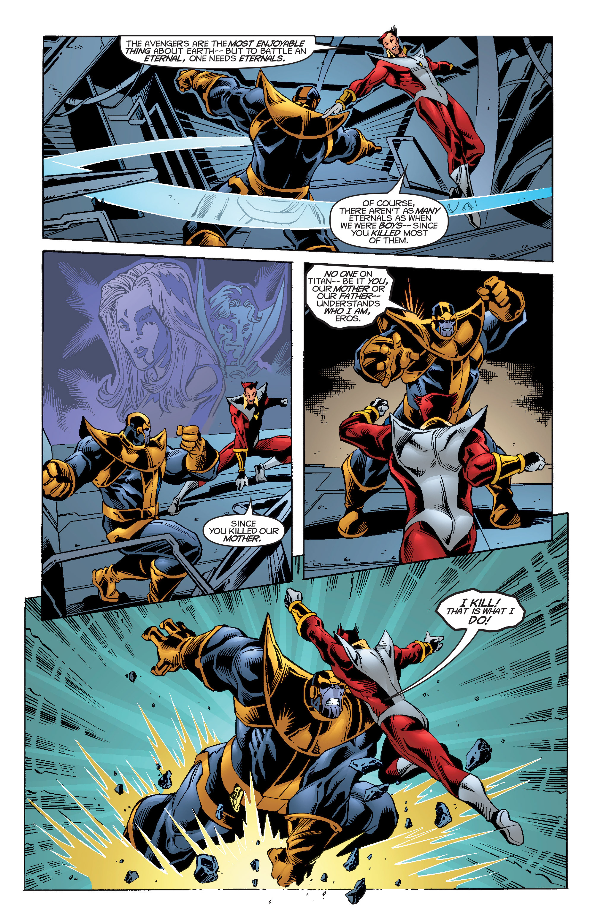 Read online Avengers: Celestial Quest comic -  Issue #4 - 21