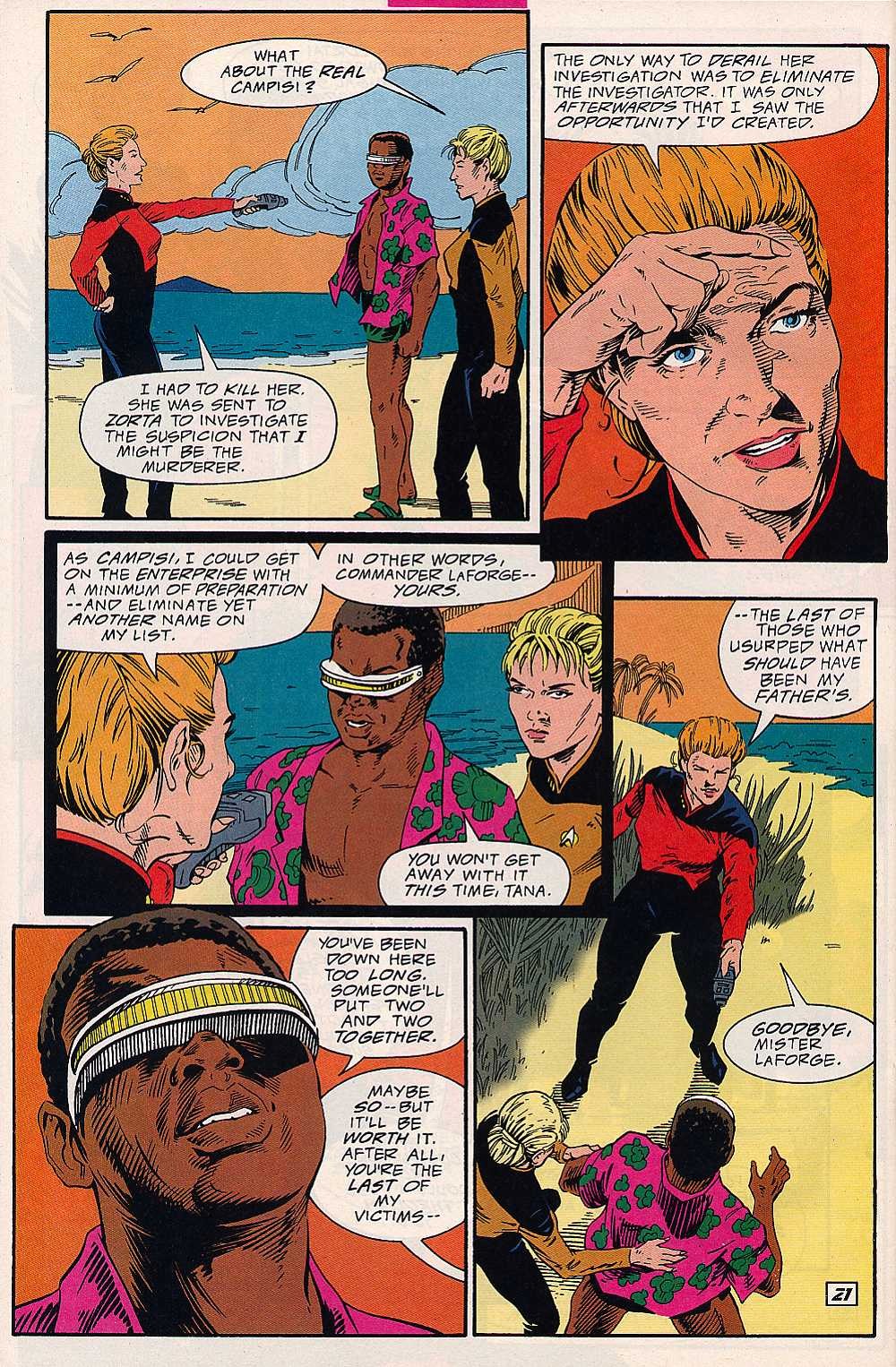 Read online Star Trek: The Next Generation (1989) comic -  Issue #76 - 22