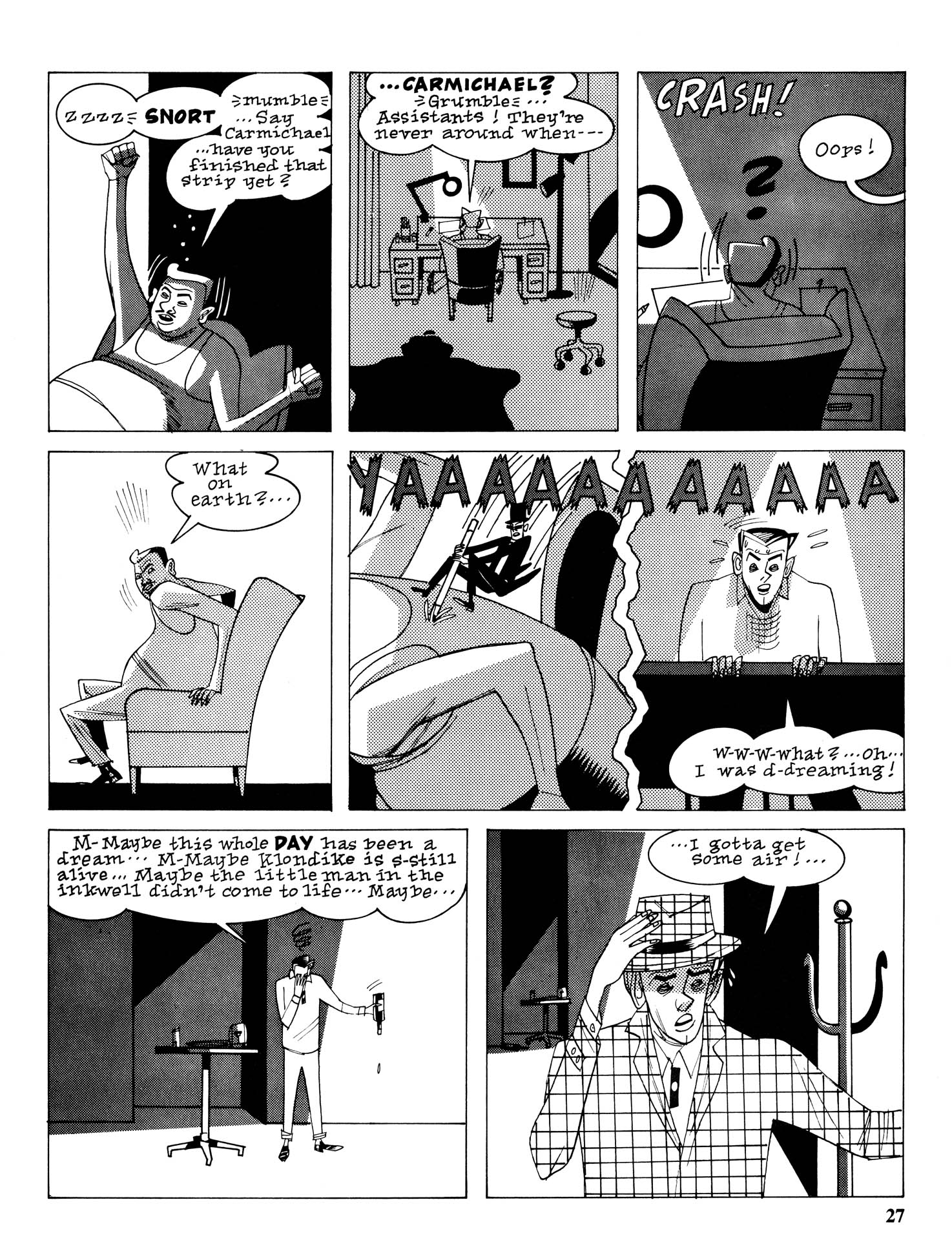 Read online Lloyd Llewellyn comic -  Issue #1 - 29