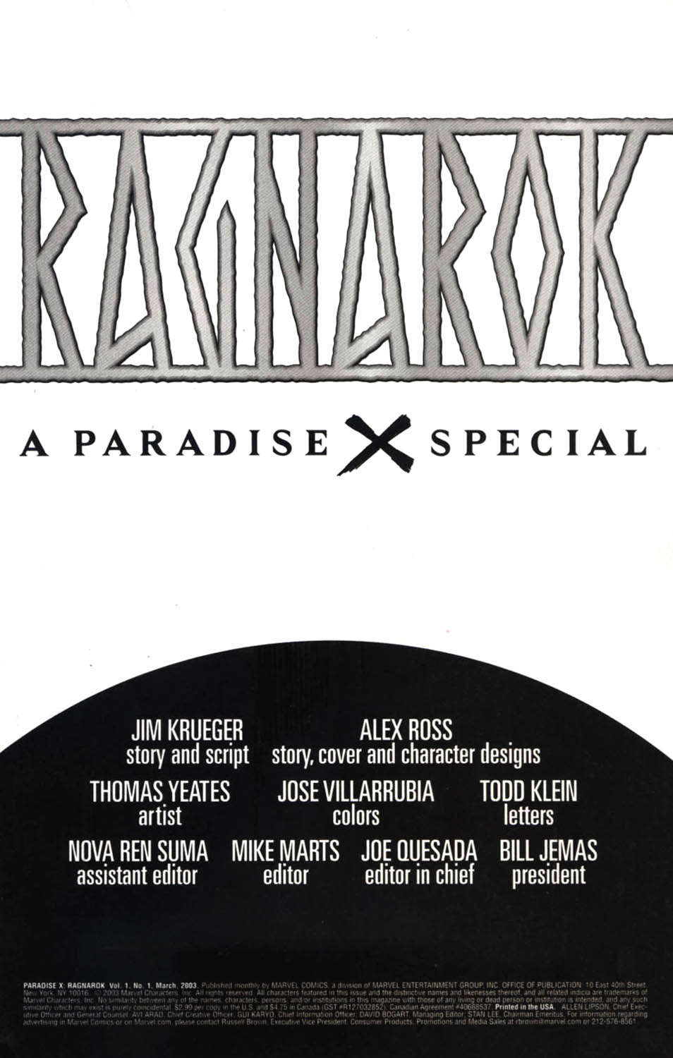 Read online Paradise X: Ragnarok comic -  Issue #1 - 2