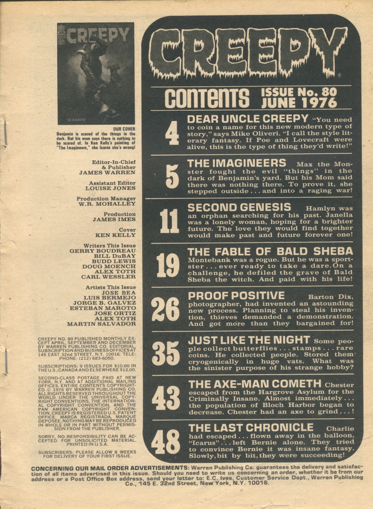 Read online Creepy (1964) comic -  Issue #80 - 3