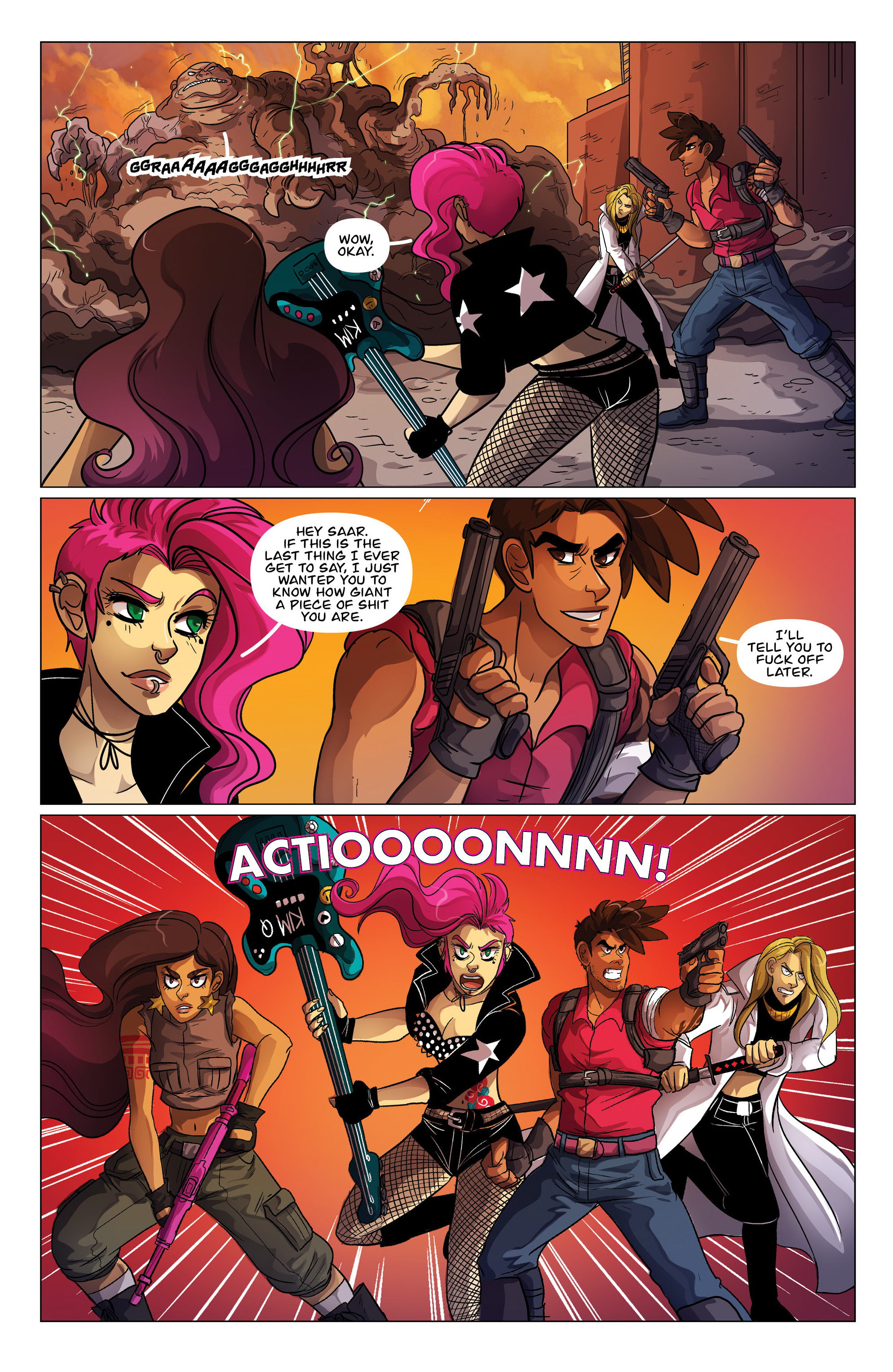 Read online Kim & Kim comic -  Issue #4 - 23