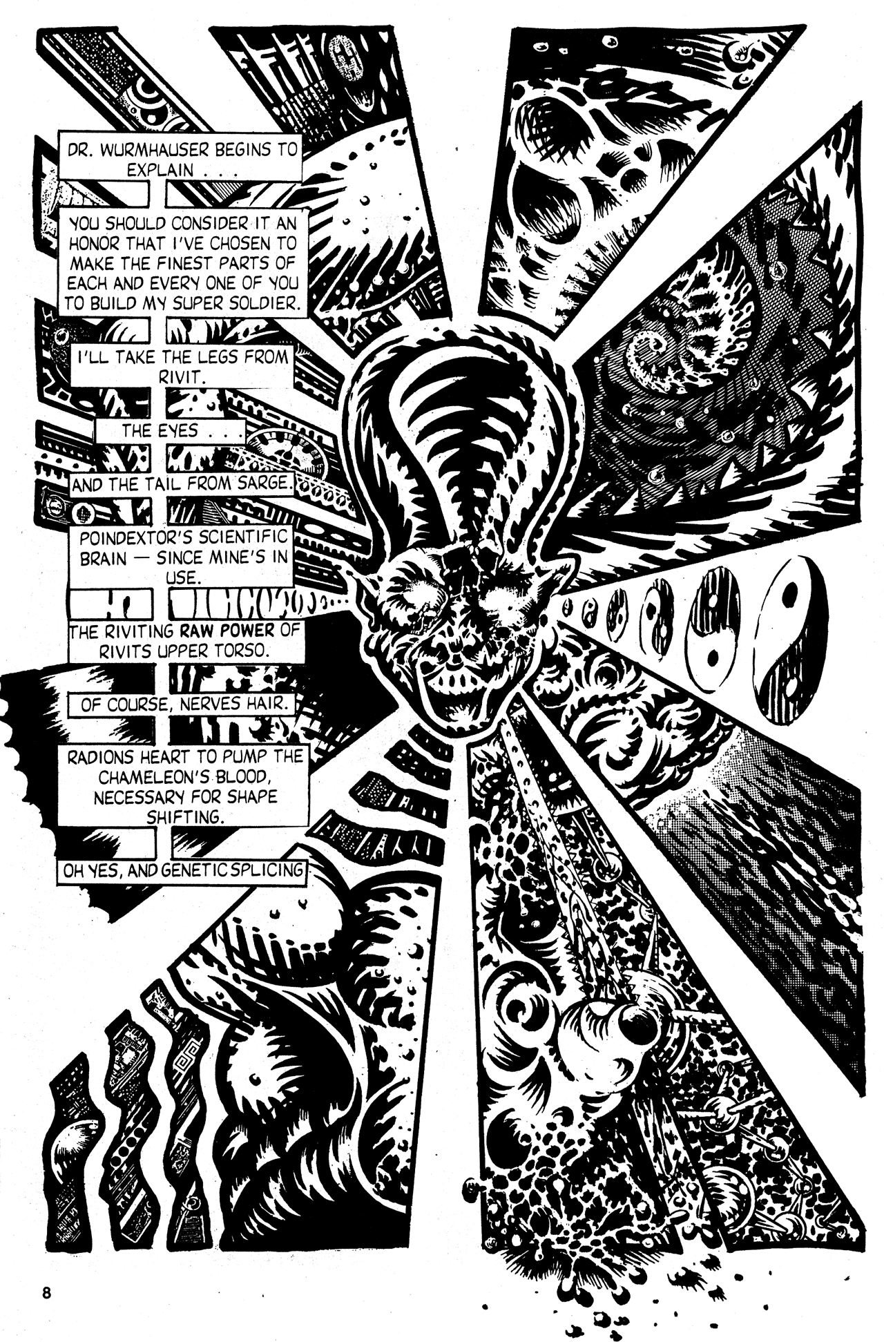 Read online Cold-Blooded Chameleon Commandos comic -  Issue #4 - 8