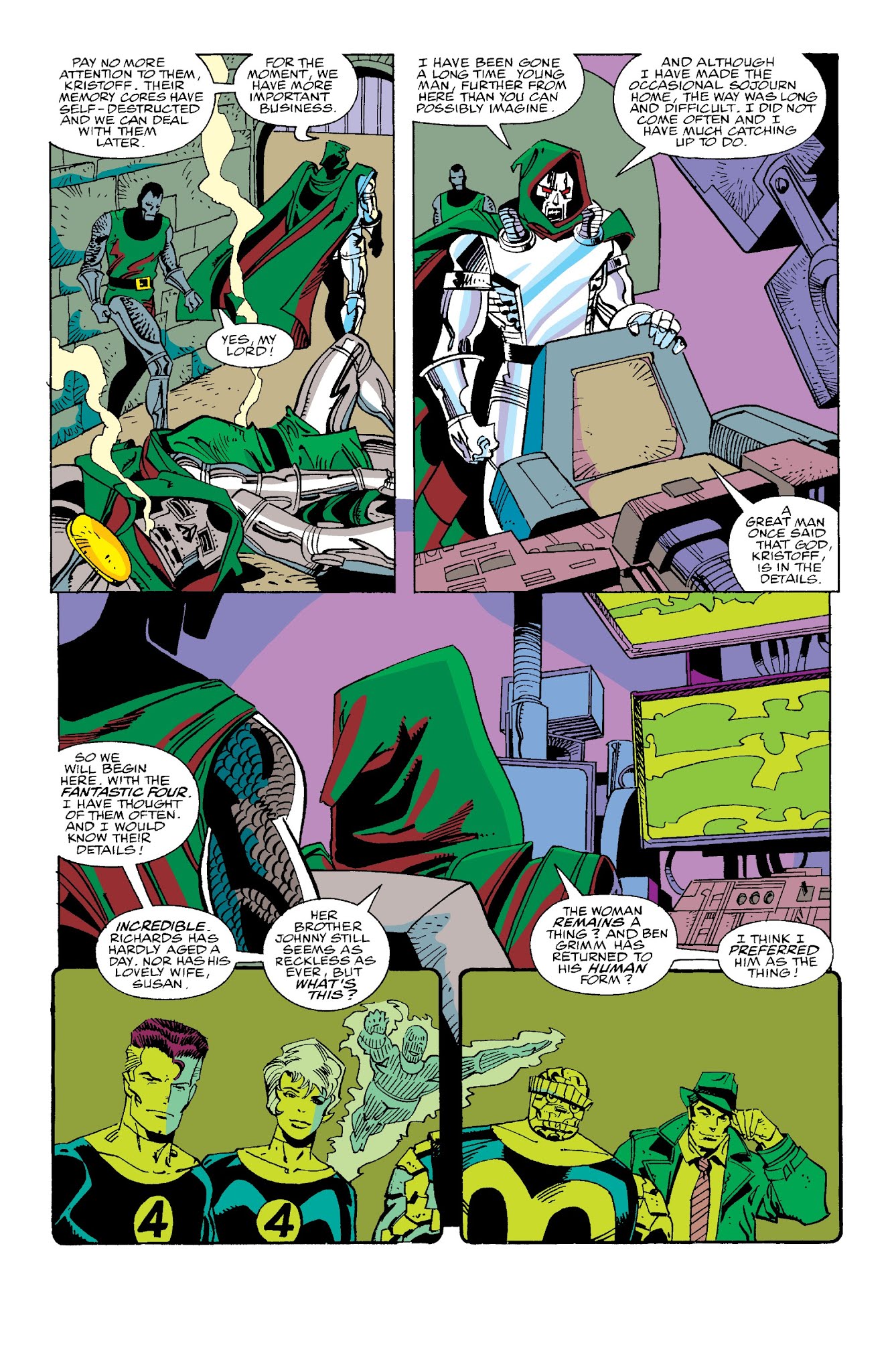 Read online Fantastic Four Visionaries: Walter Simonson comic -  Issue # TPB 3 (Part 1) - 84