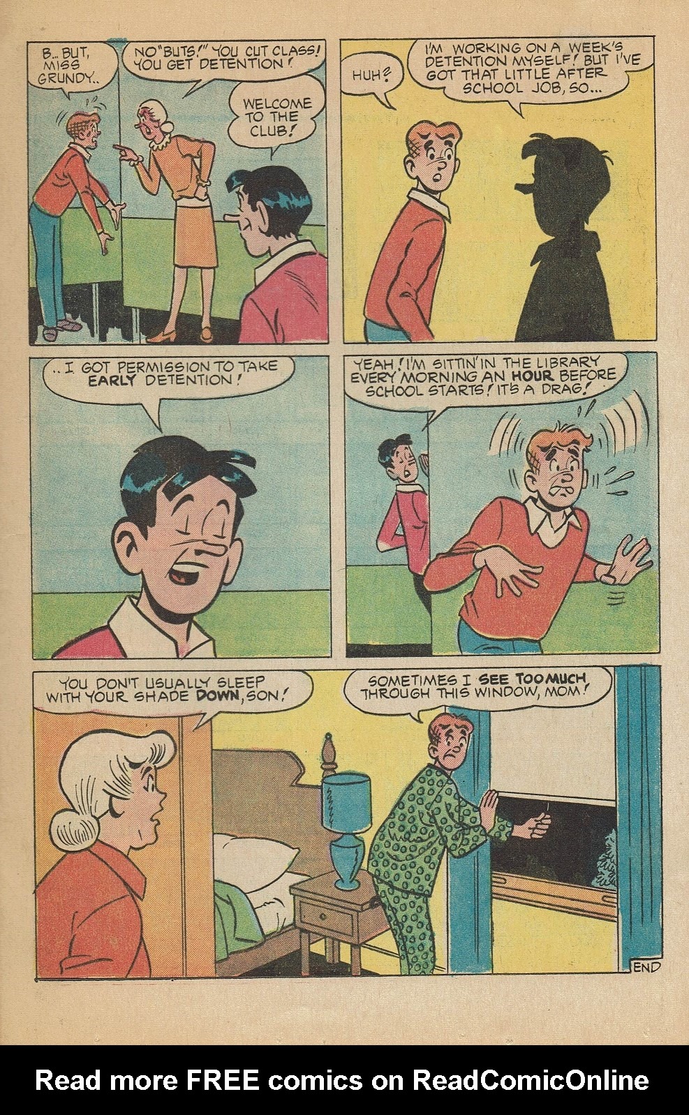 Read online Pep Comics comic -  Issue #273 - 17