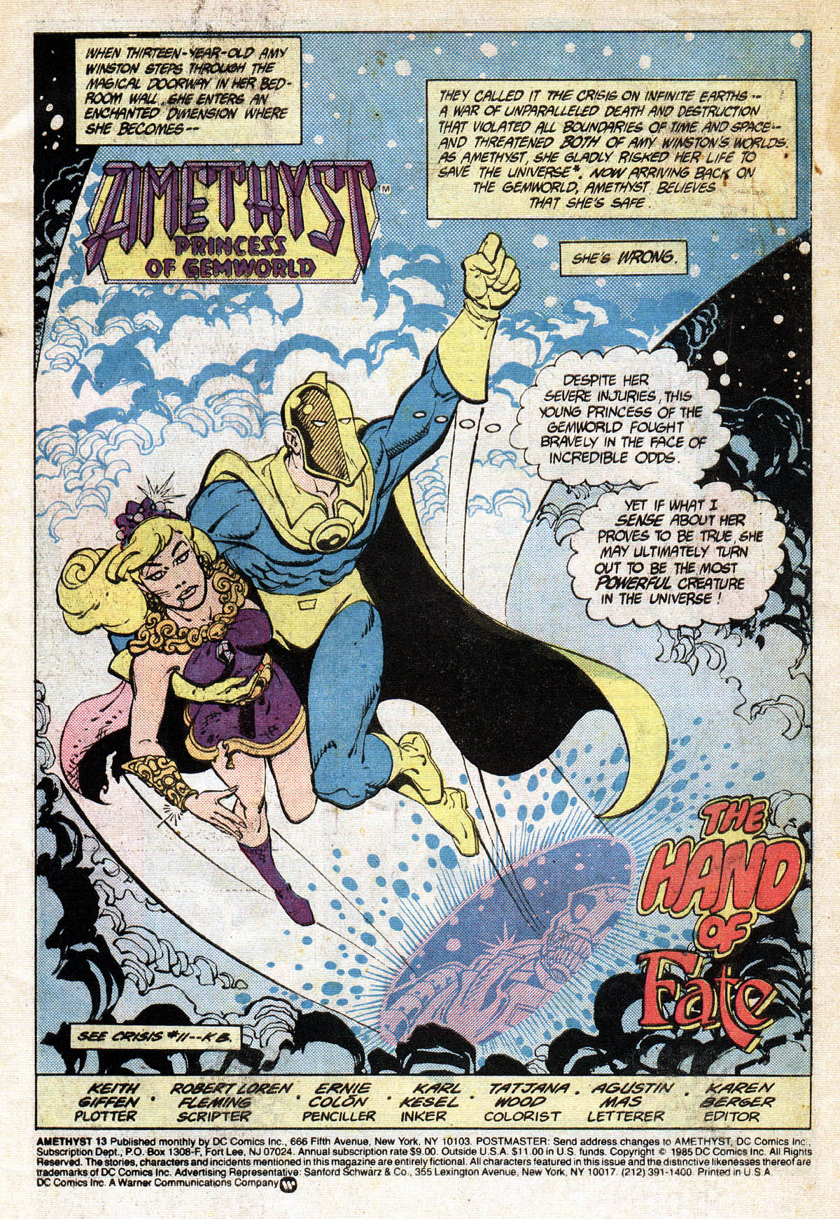 Read online Amethyst (1985) comic -  Issue #13 - 3
