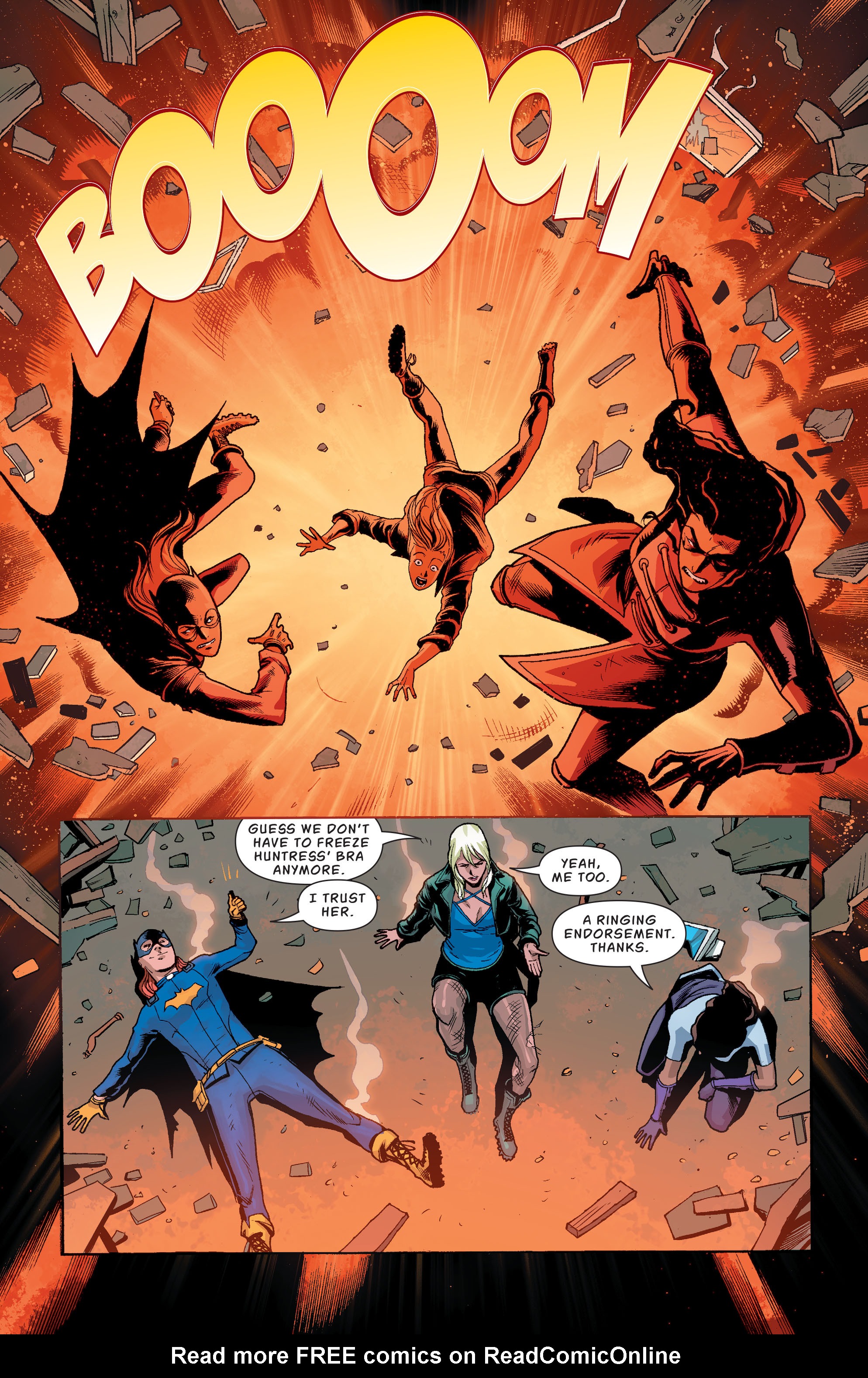 Read online Batgirl and the Birds of Prey comic -  Issue #2 - 21