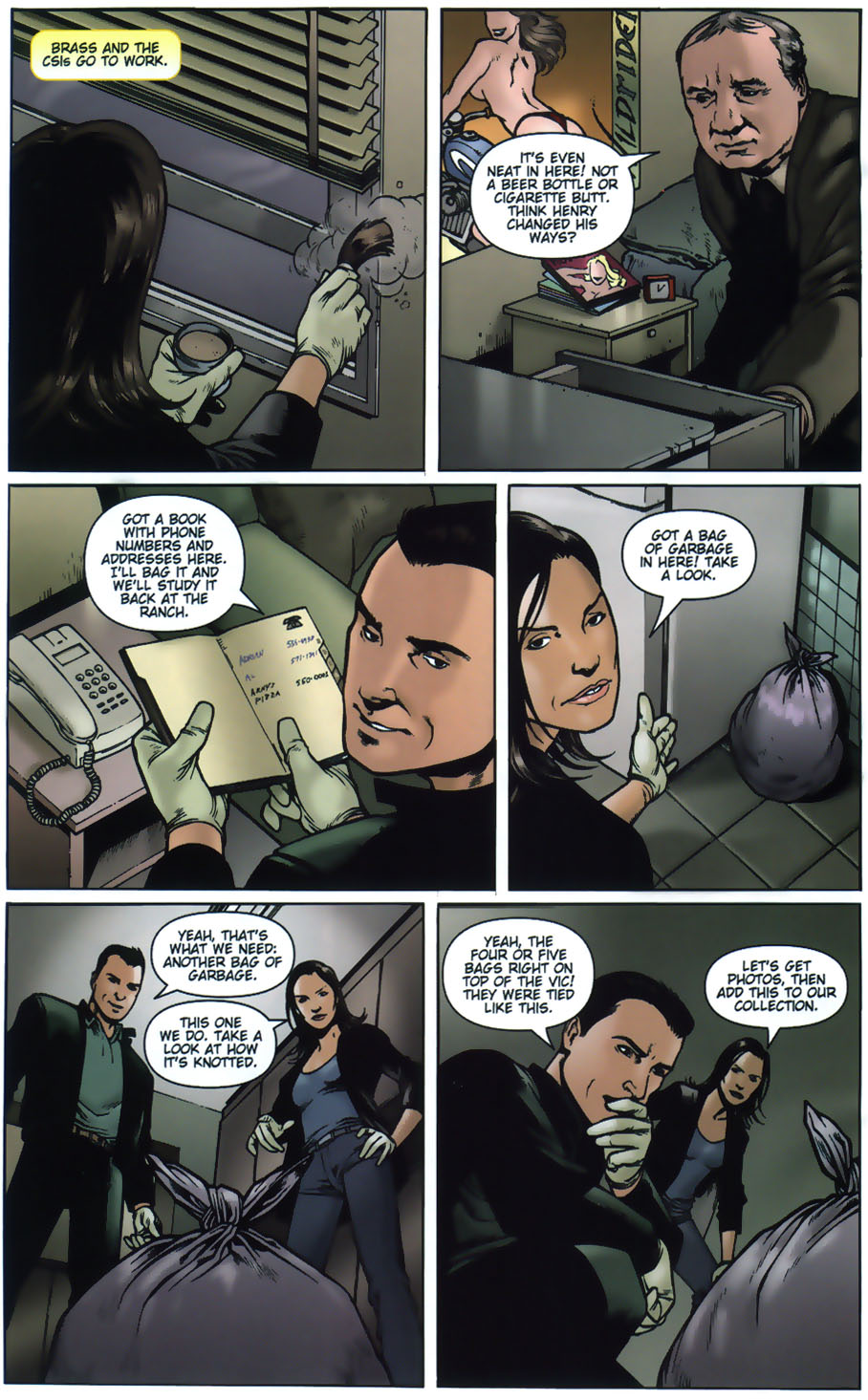 Read online CSI: Crime Scene Investigation comic -  Issue #2 - 19