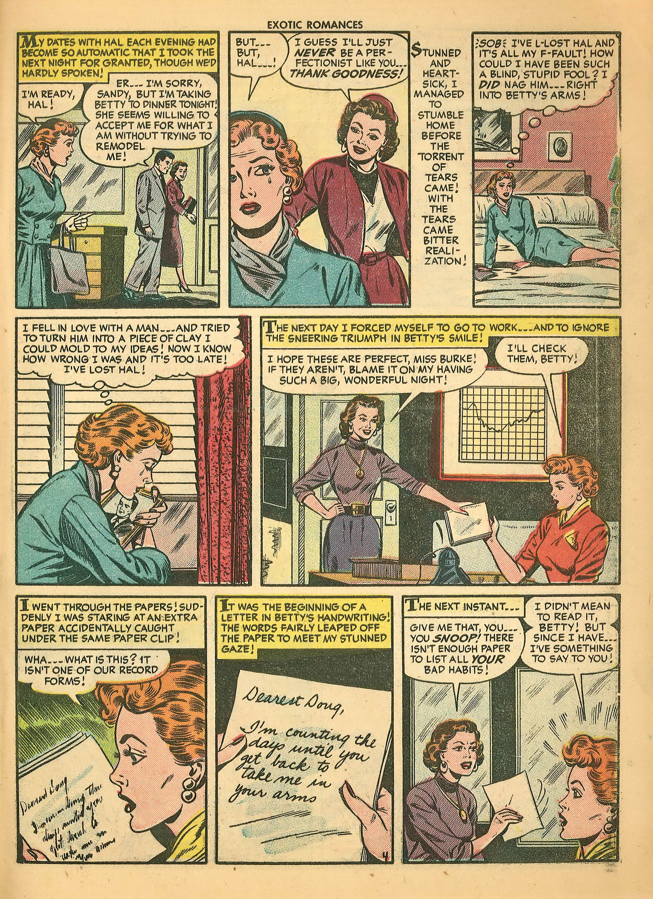 Read online Exotic Romances comic -  Issue #26 - 31