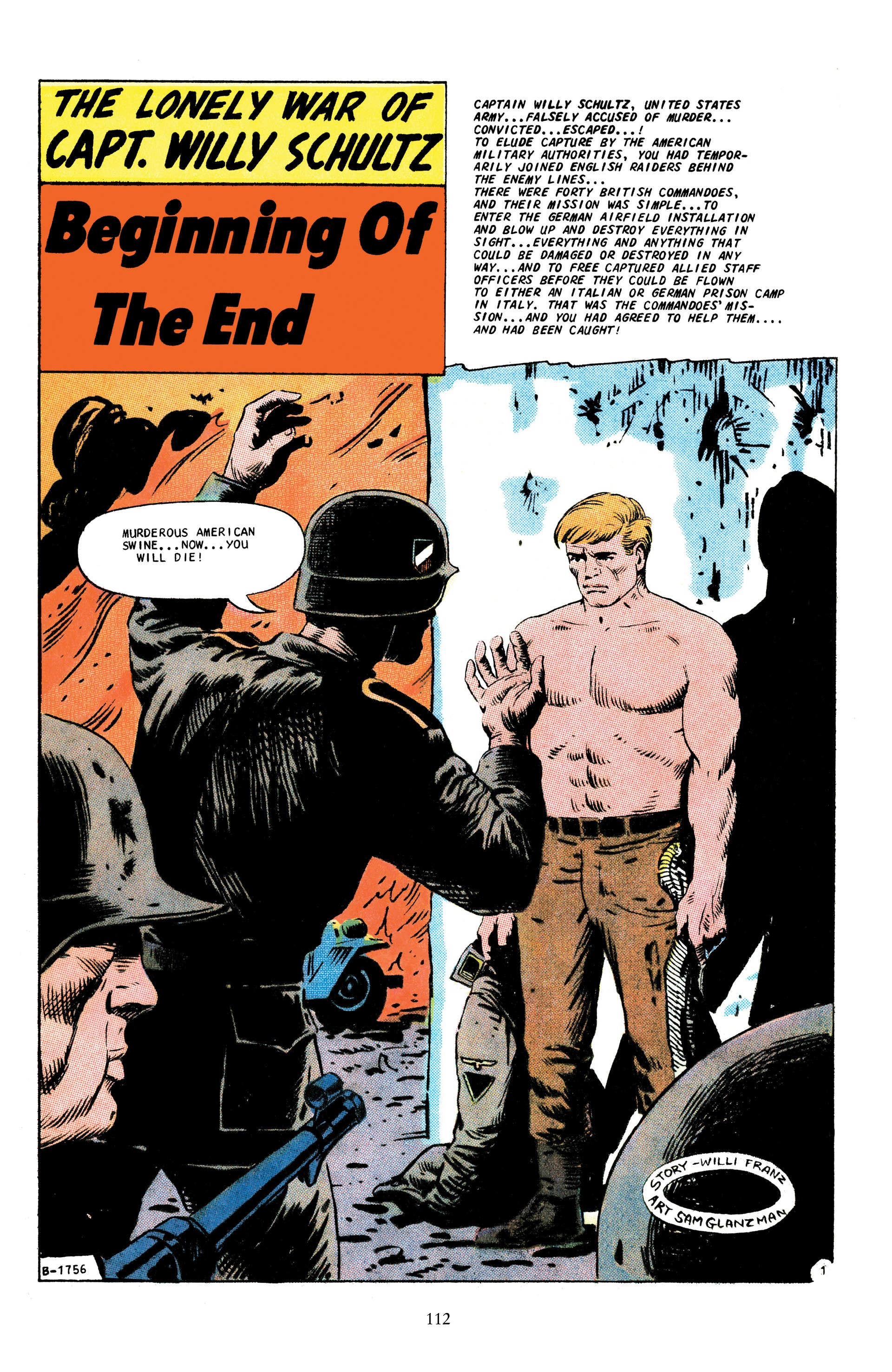 Read online The Lonely War of Capt. Willy Schultz comic -  Issue # TPB (Part 2) - 14