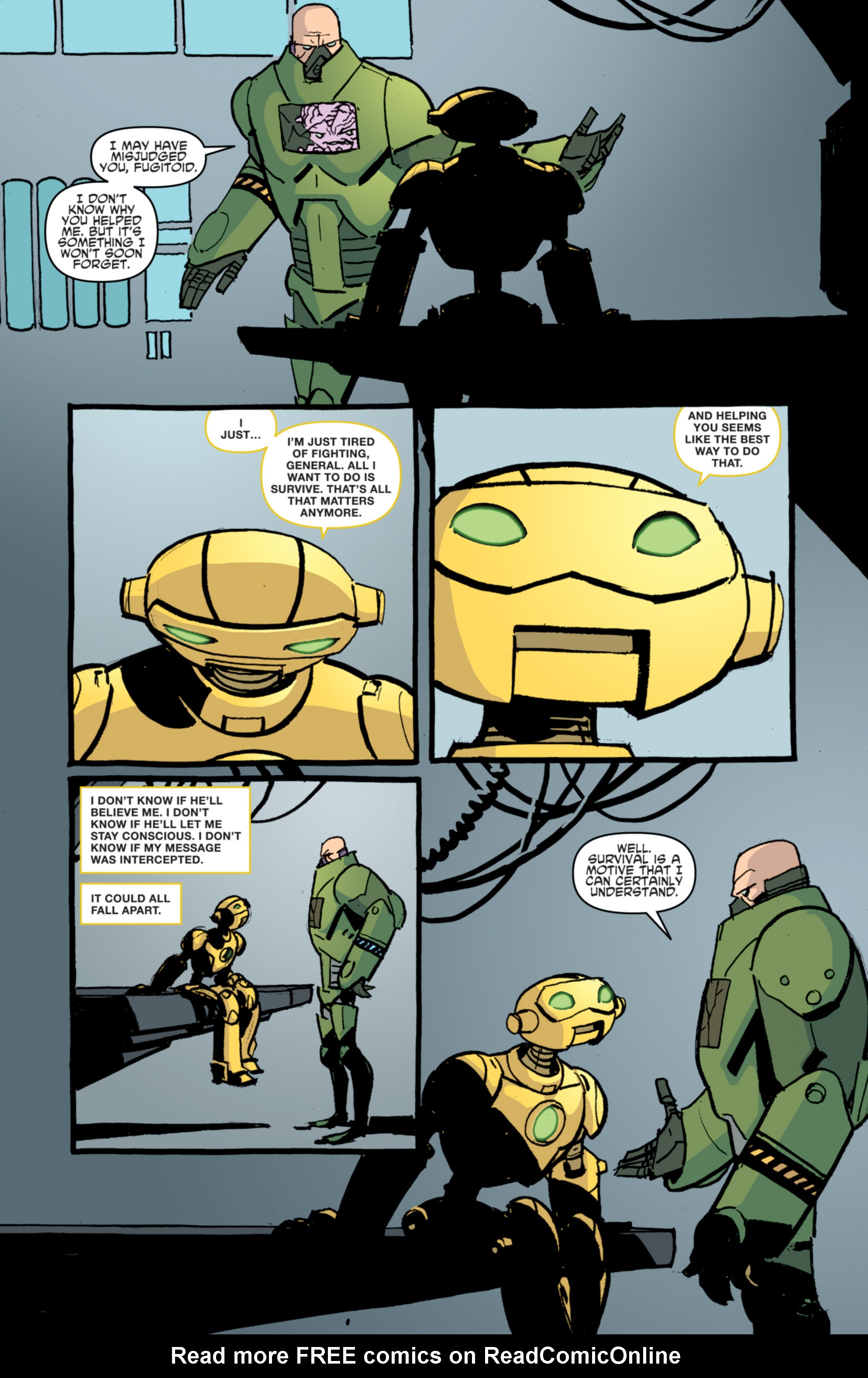Read online Teenage Mutant Ninja Turtles Utrom Empire comic -  Issue #3 - 21